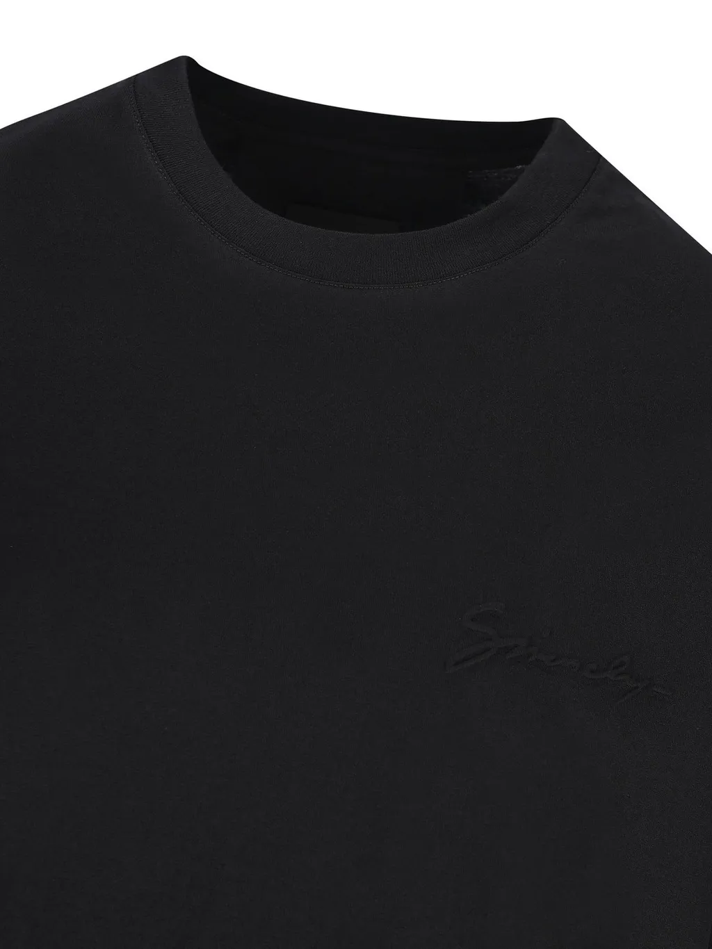 Givenchy Logo Embossed Crewneck T-Shirt