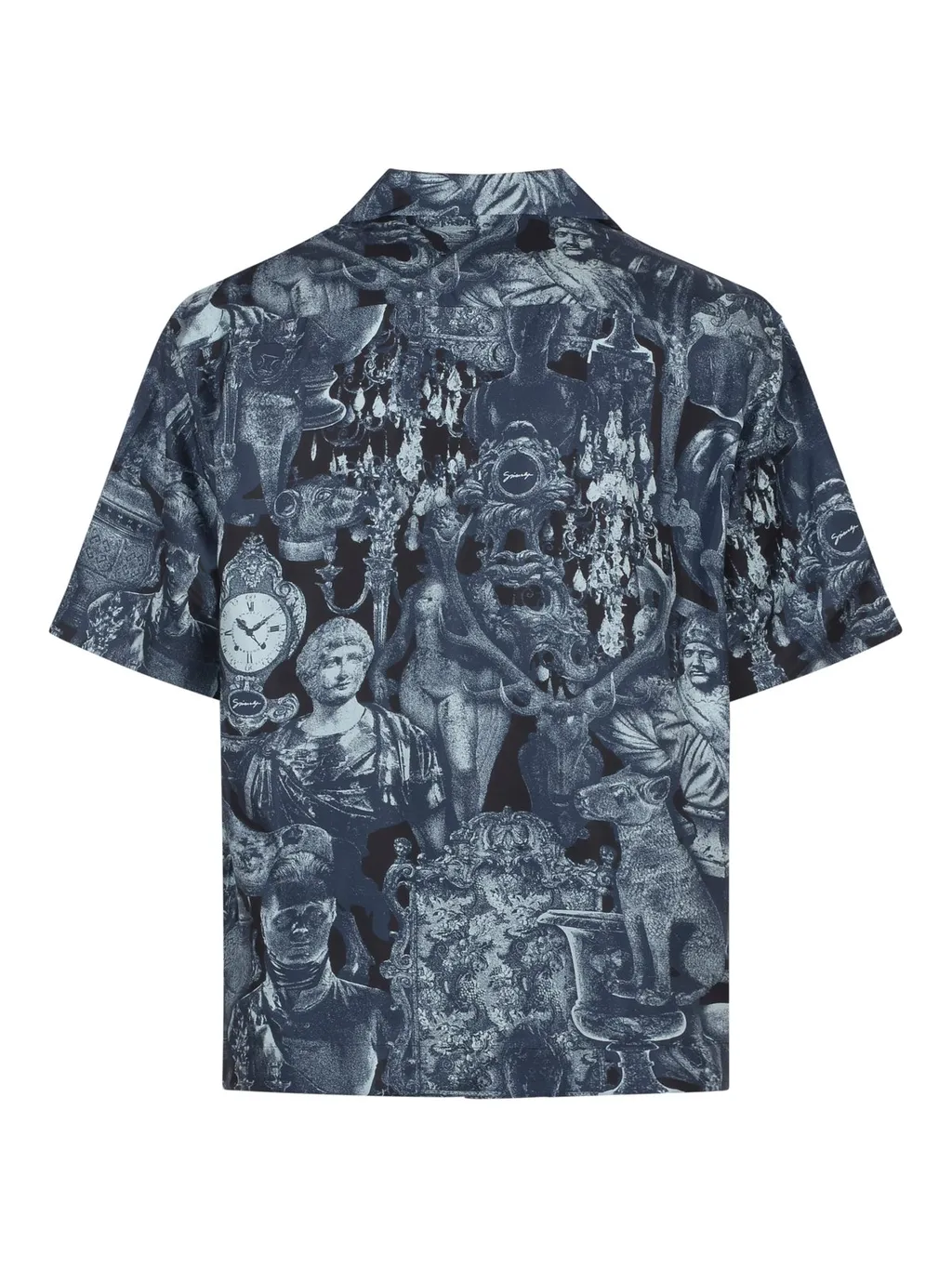 Givenchy Hubert Objects Print Short-Sleeve Shirt