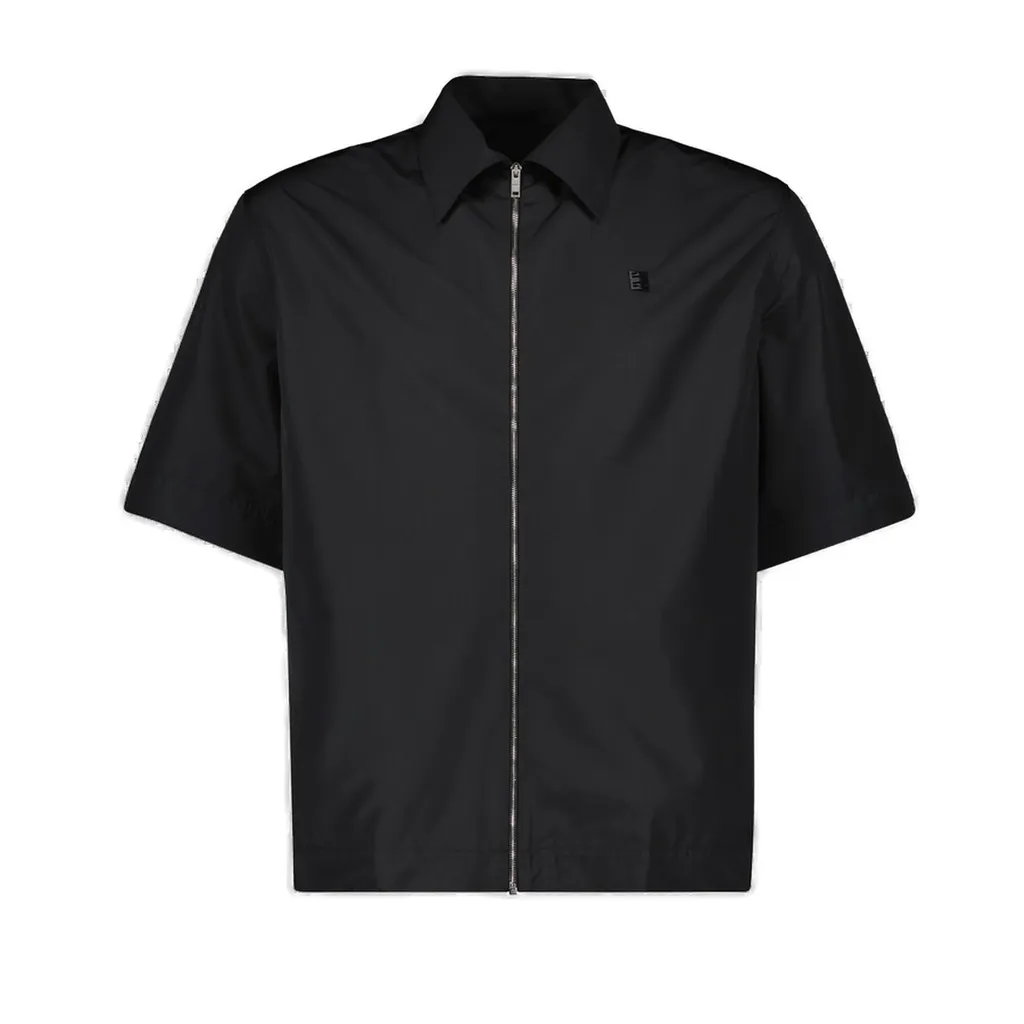 Givenchy 4G Plaque Zipped Shirt