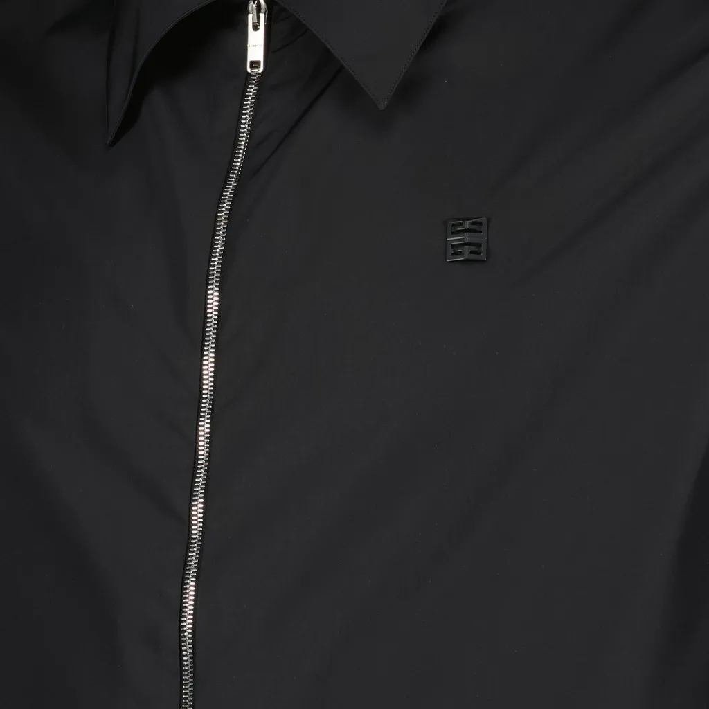 Givenchy 4G Plaque Zipped Shirt