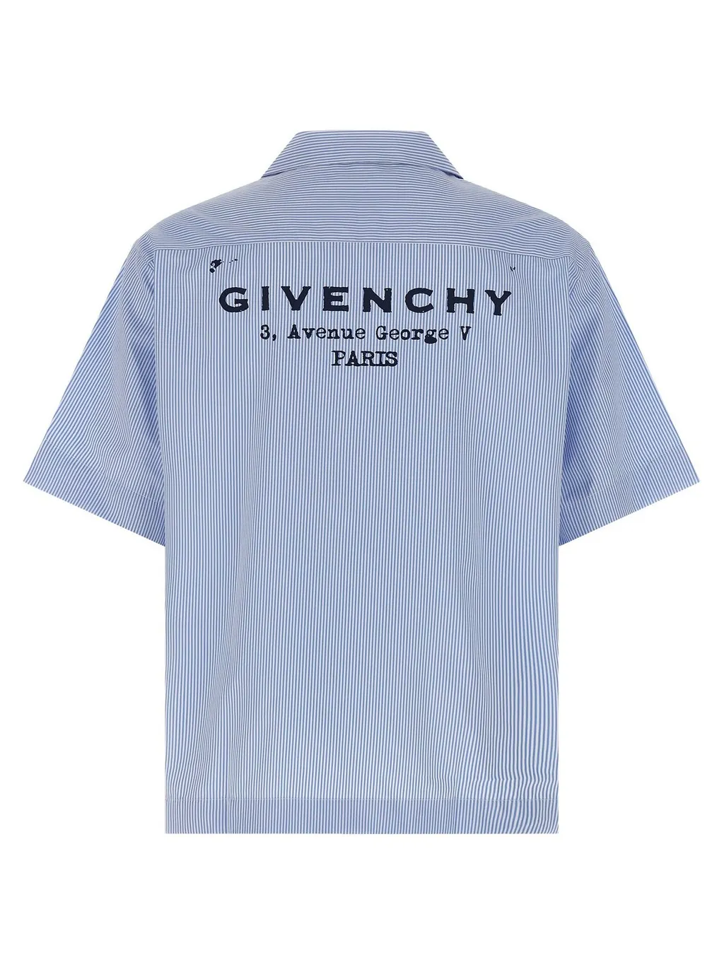 Givenchy Pinstriped Bowling Shirt