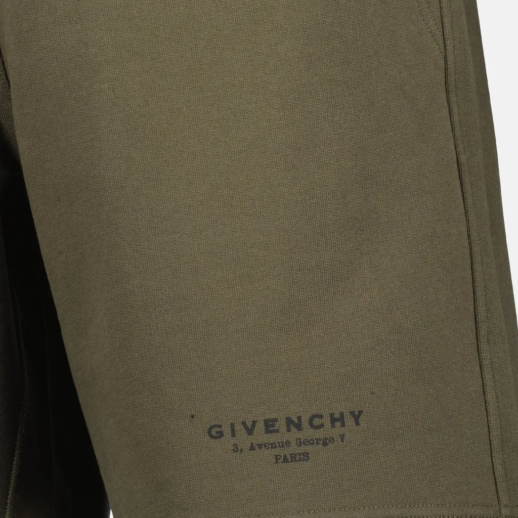 Givenchy Logo Printed Bermuda Shorts