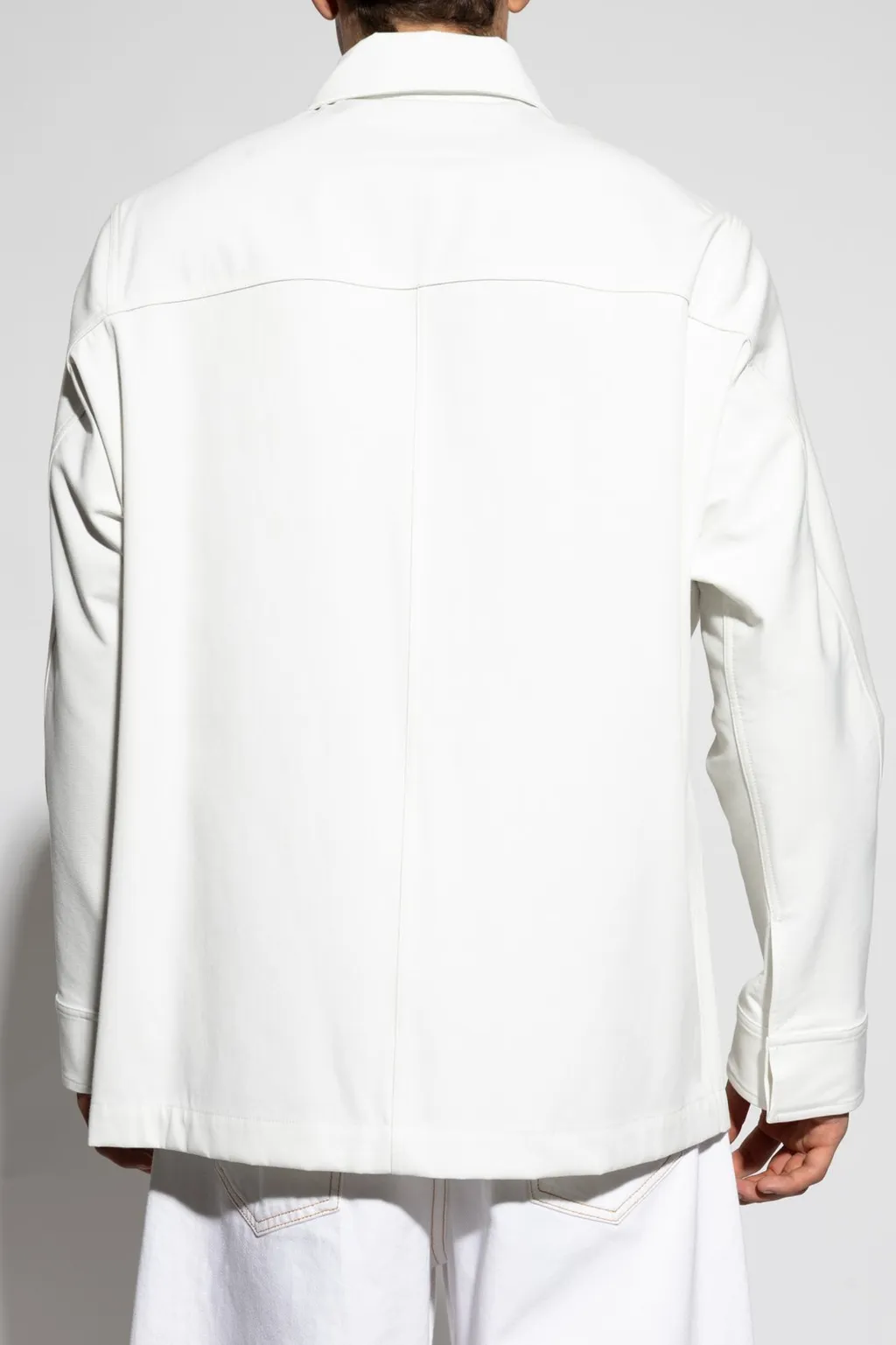 Givenchy Paris Logo Embroidered Long-Sleeved Shirt
