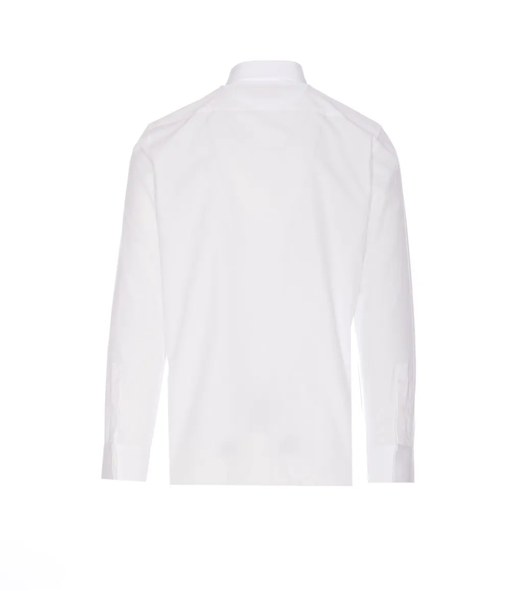 Givenchy 4G Embroidered Long-Sleeved Shirt