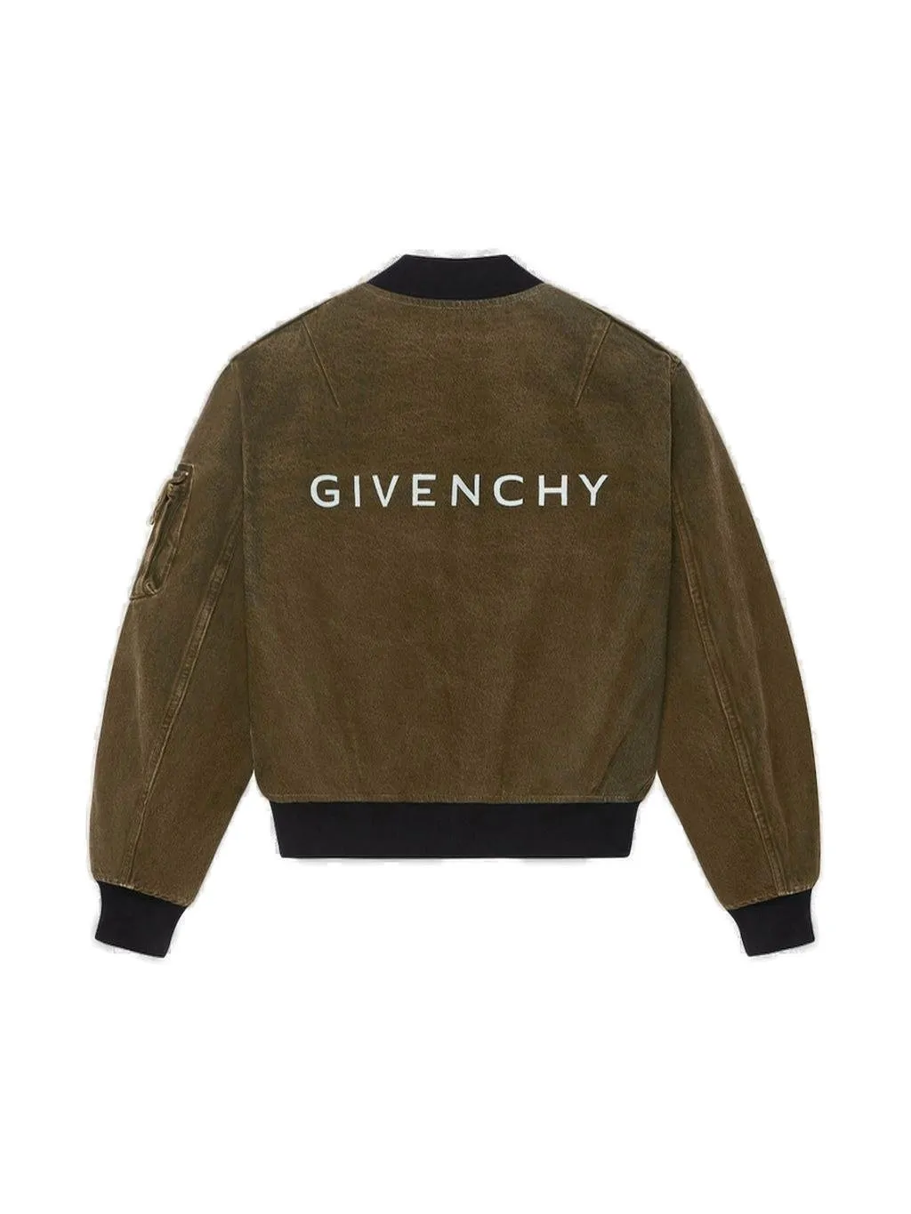 Givenchy Reversible Denim Bomber Jacket