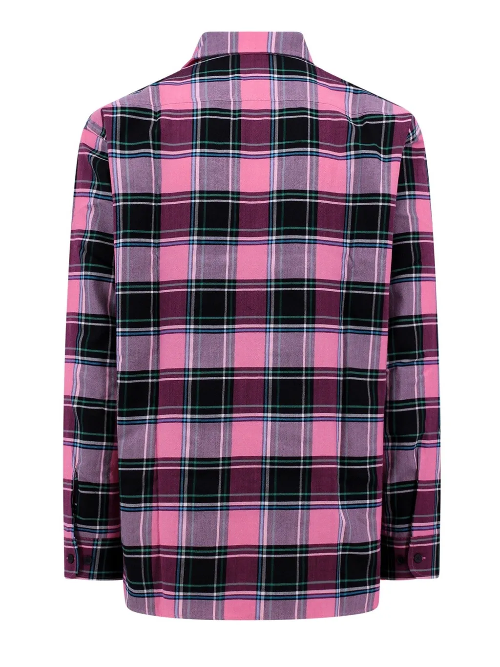 Givenchy Logo Embroidered Checkered Shirt
