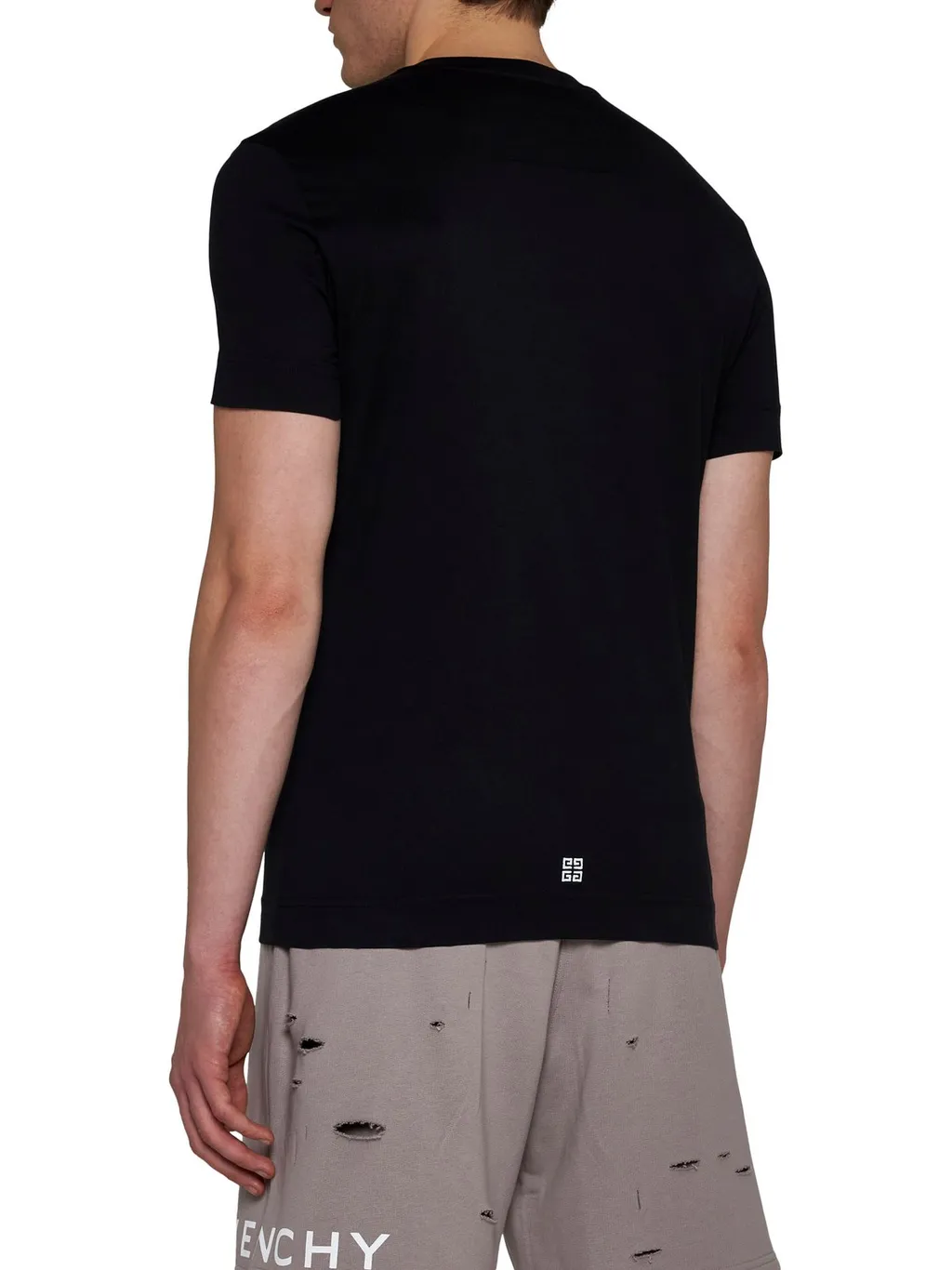 Givenchy 4G Embroidered Crewneck T-Shirt