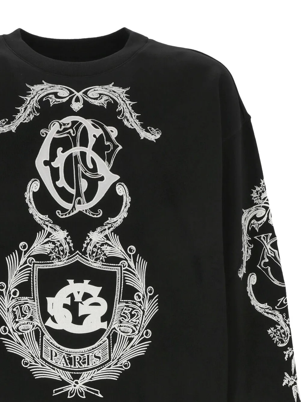 Givenchy Crest Boxy Fit Fleece Sweatshirt