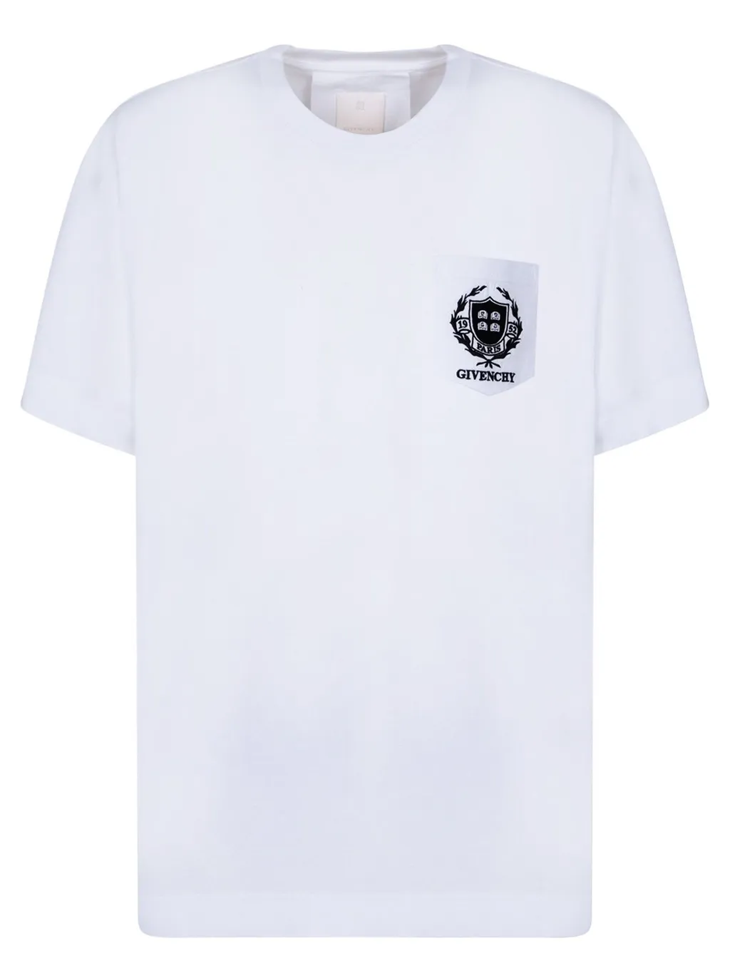 Givenchy Logo Embroidered Crewneck T-Shirt