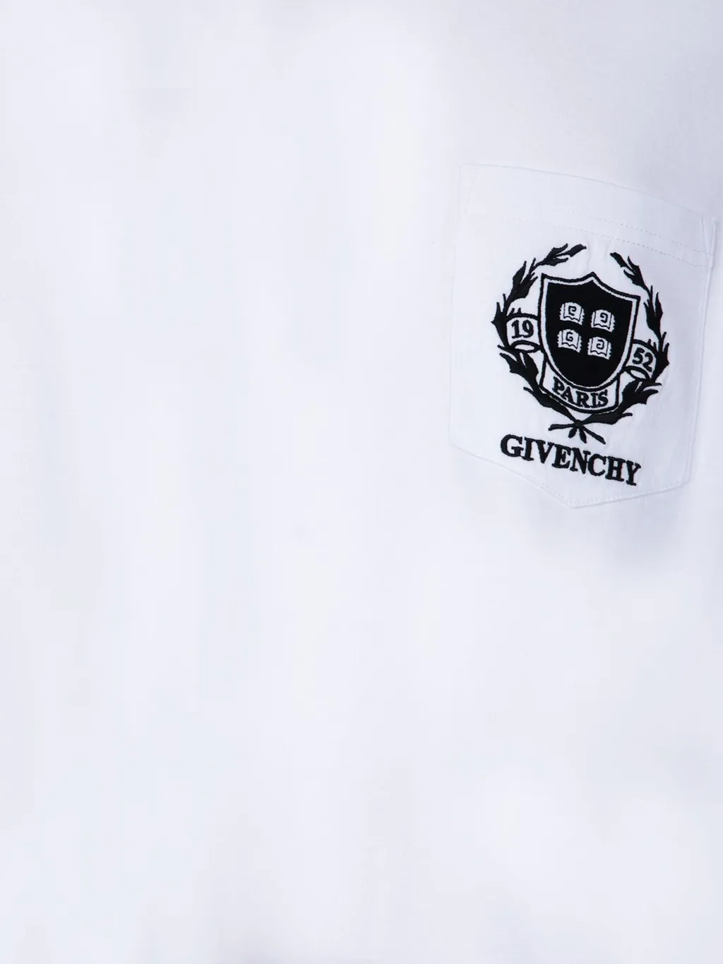 Givenchy Logo Embroidered Crewneck T-Shirt