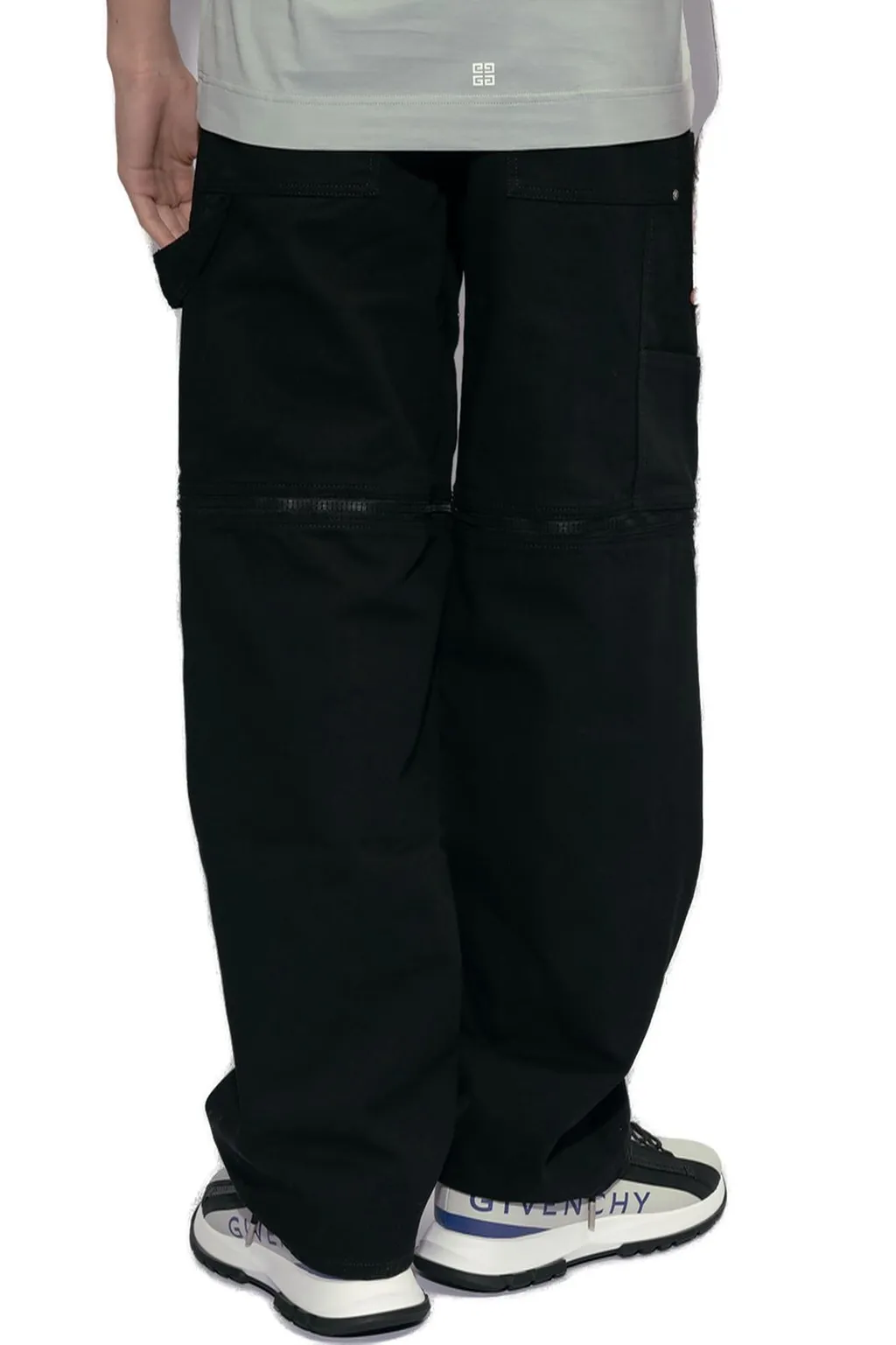 Givenchy High-Rise Wide-Leg Jeans