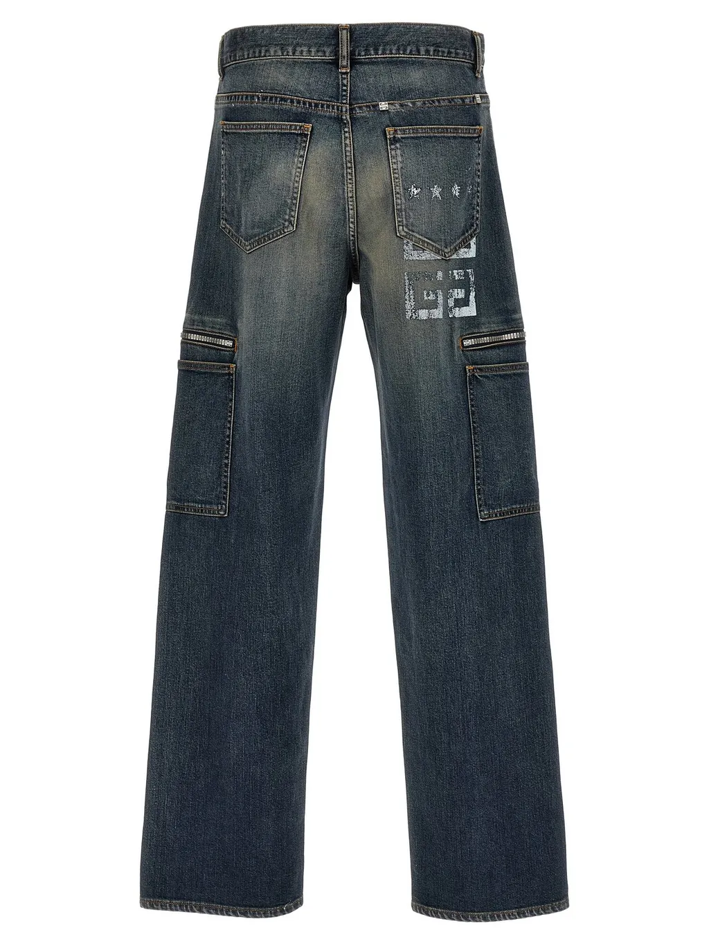 Givenchy Pocket Detailed Straight Leg Jeans