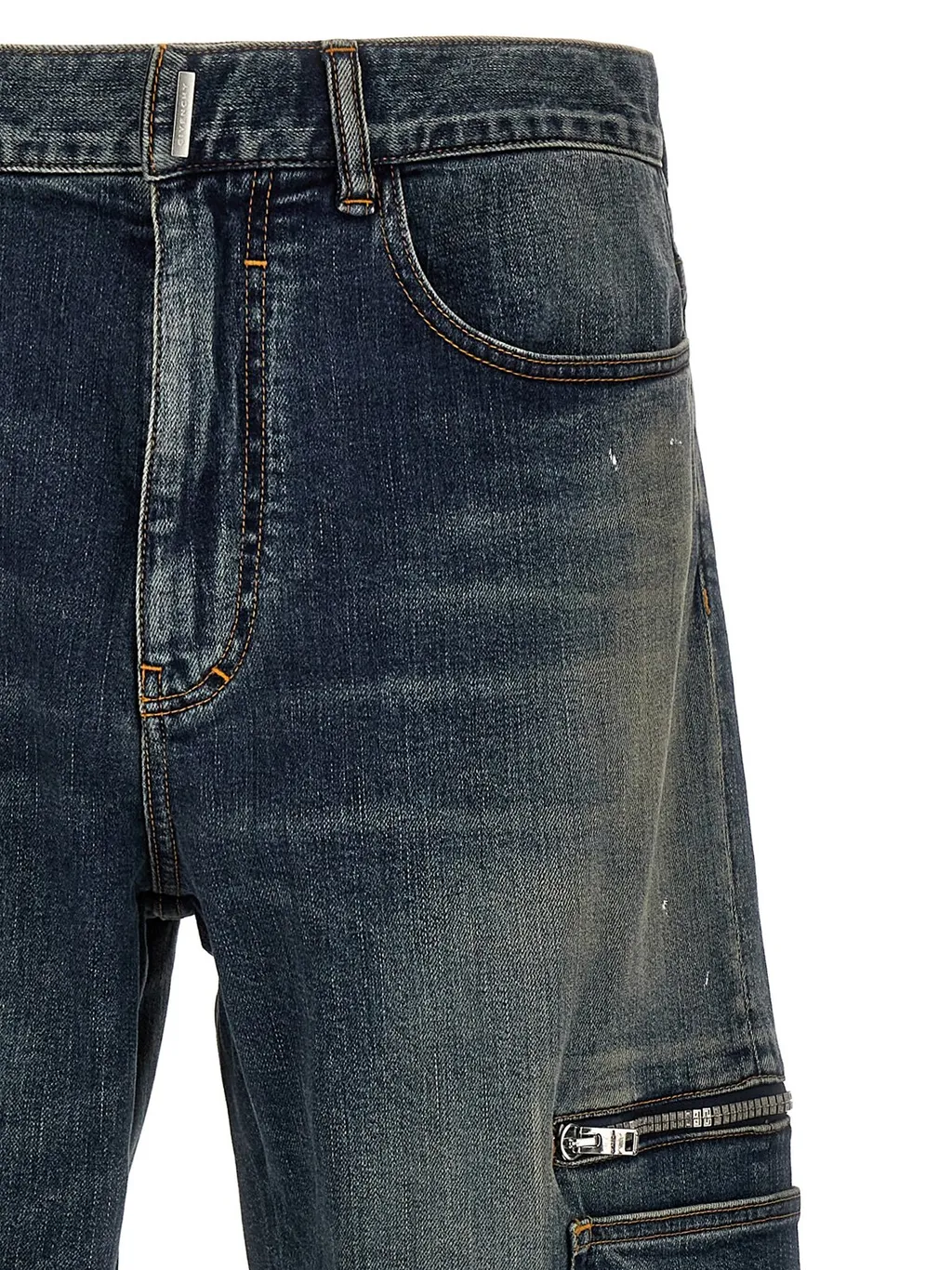 Givenchy Pocket Detailed Straight Leg Jeans