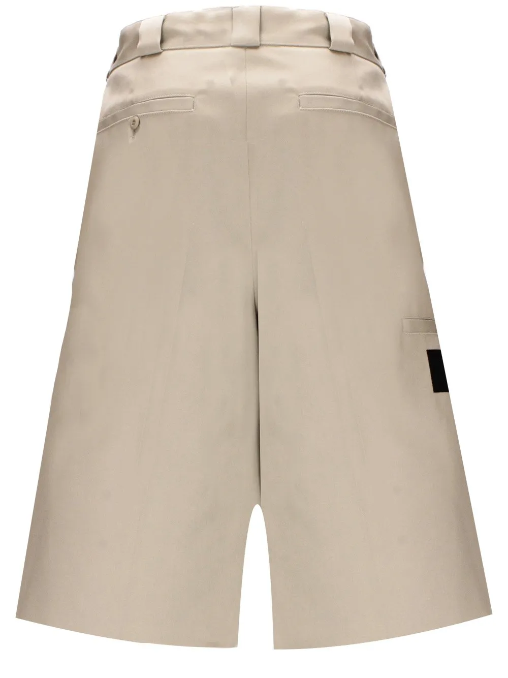 Givenchy Raw Bottom Chino Bermuda Shorts