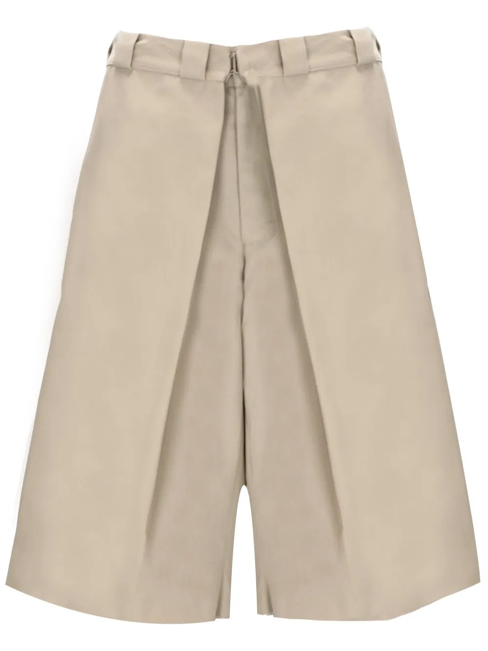 Givenchy Raw Bottom Chino Bermuda Shorts