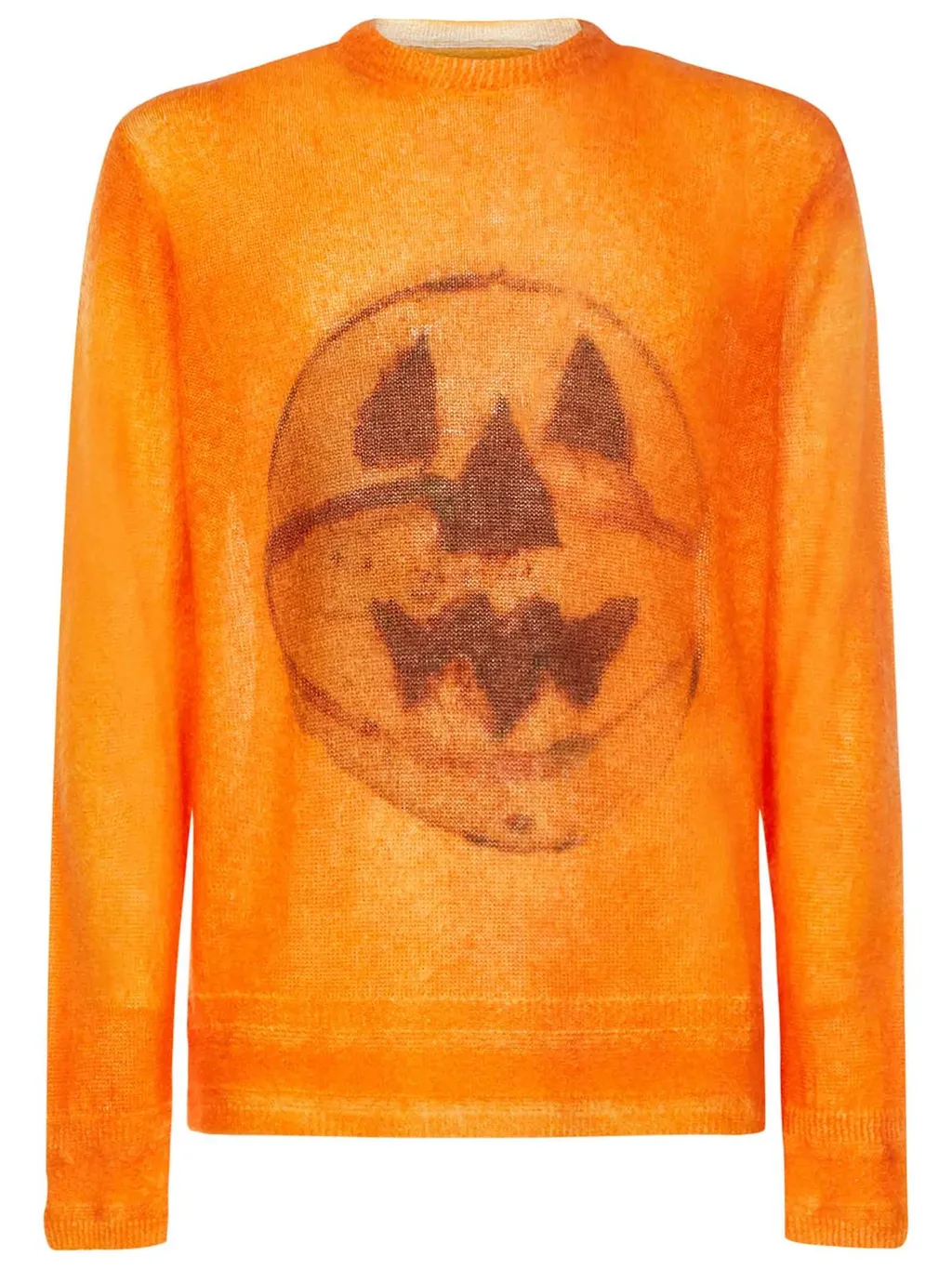 Givenchy Ceramics-Printed Crewneck Knit Jumper