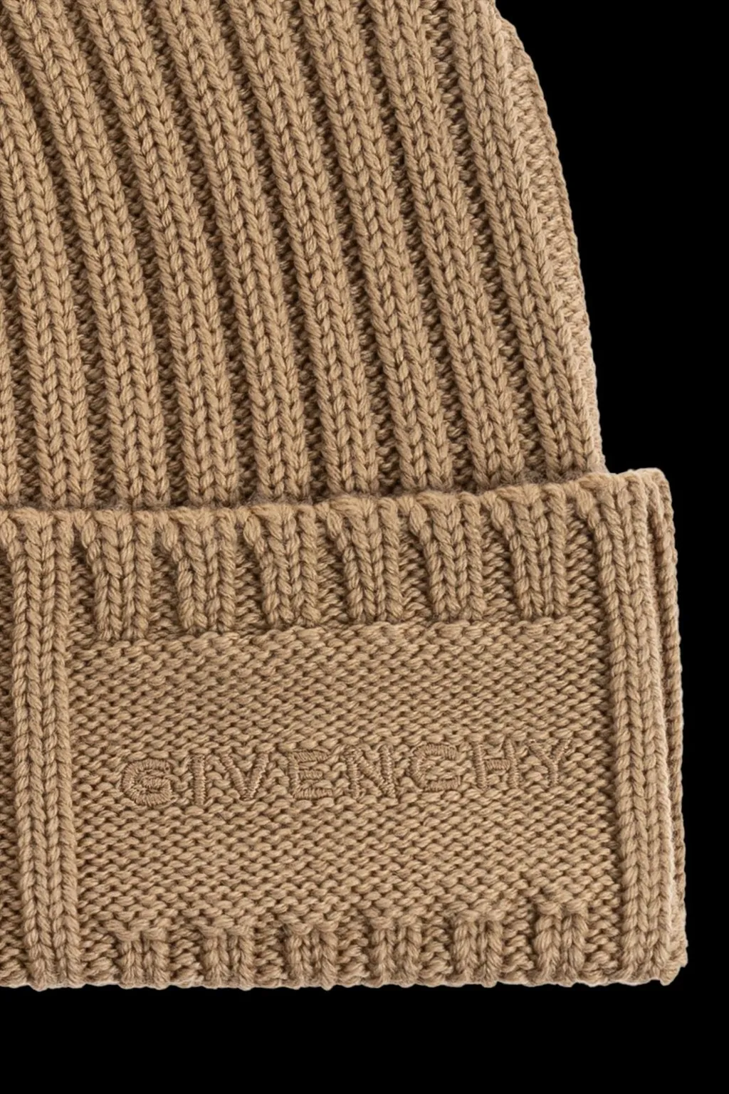Givenchy Logo Embroidered Knitted Beanie