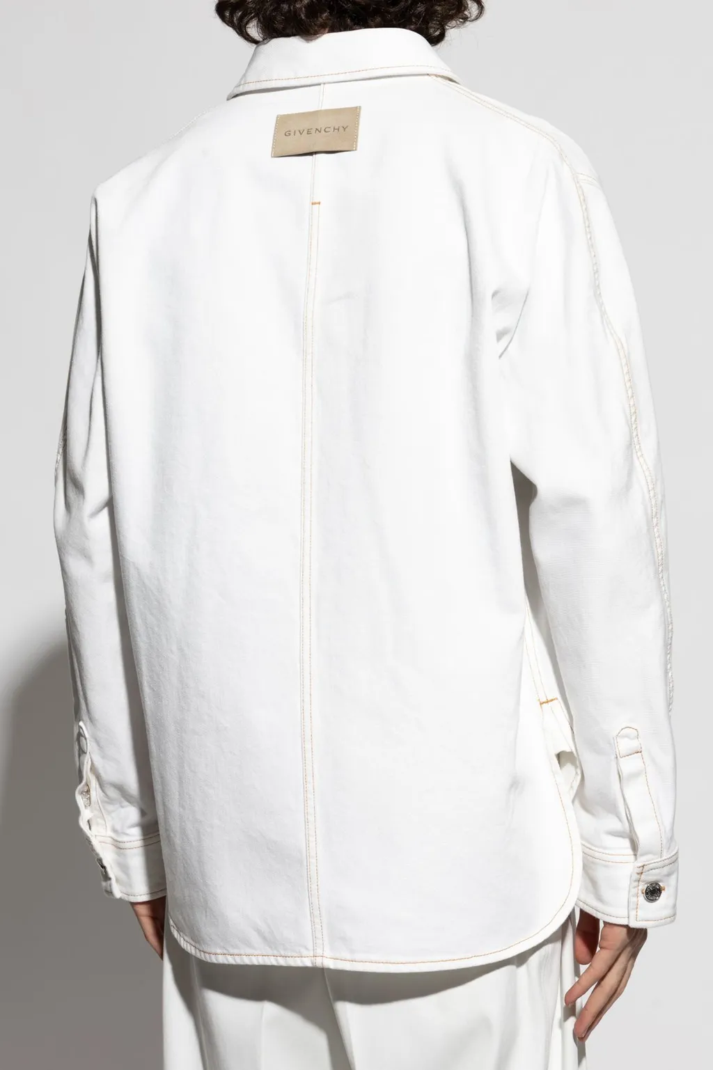 Givenchy Chest Pocket Denim Shirt
