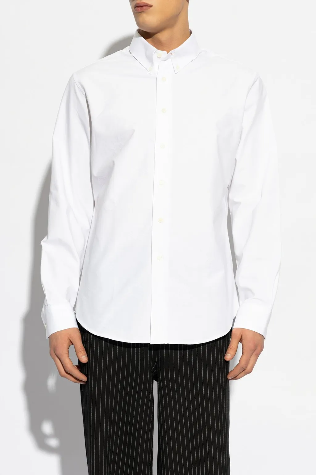 Givenchy Monogram 72 Jacquard Long-Sleeved Shirt