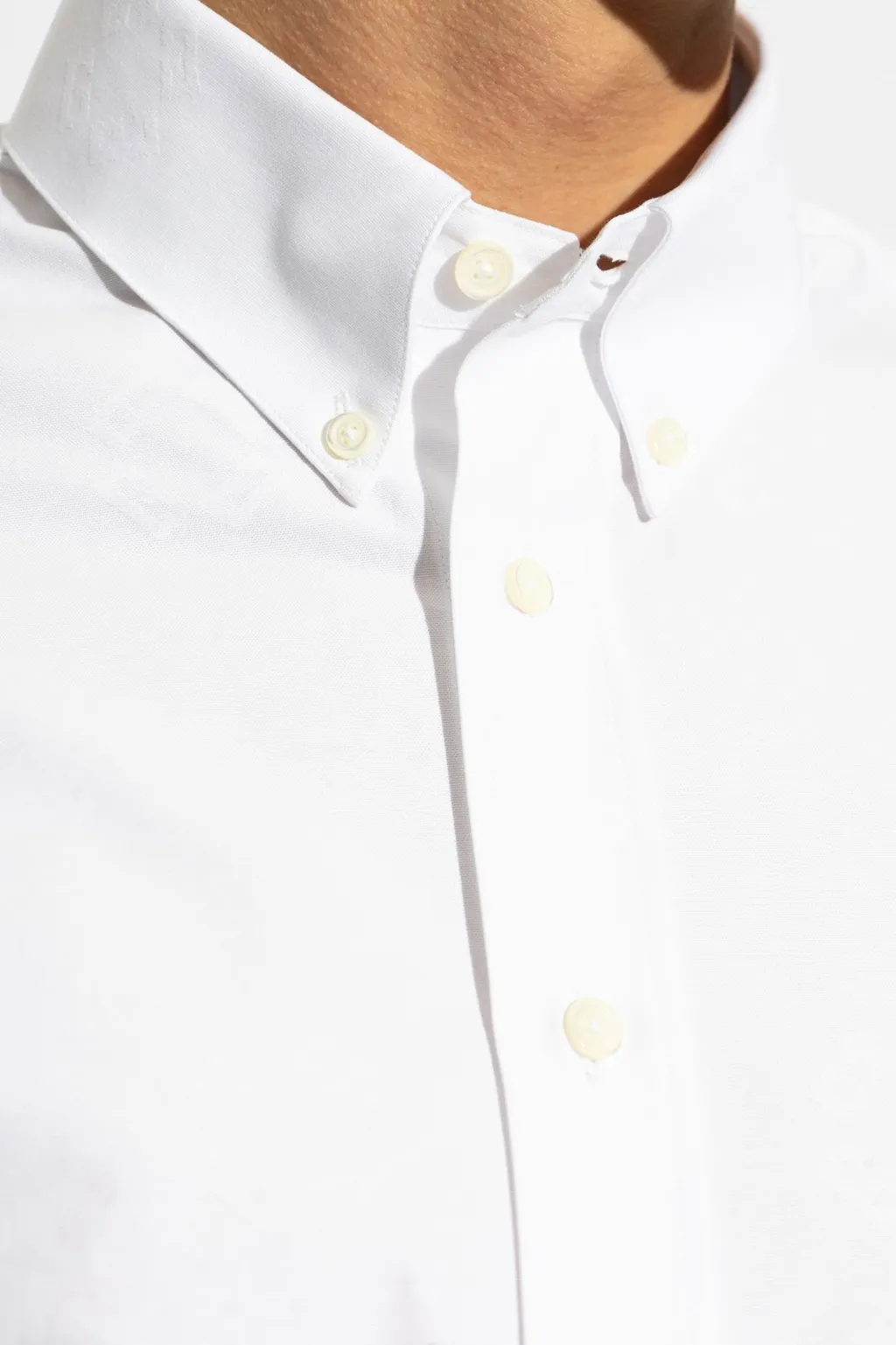 Givenchy Monogram 72 Jacquard Long-Sleeved Shirt