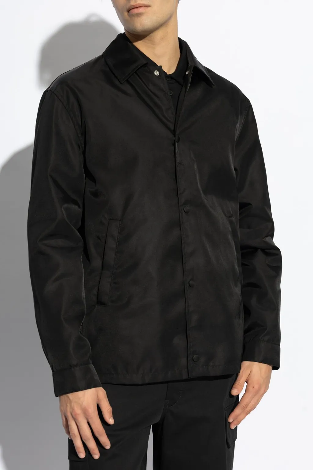 Givenchy Logo Embroidered Button-Up Jacket