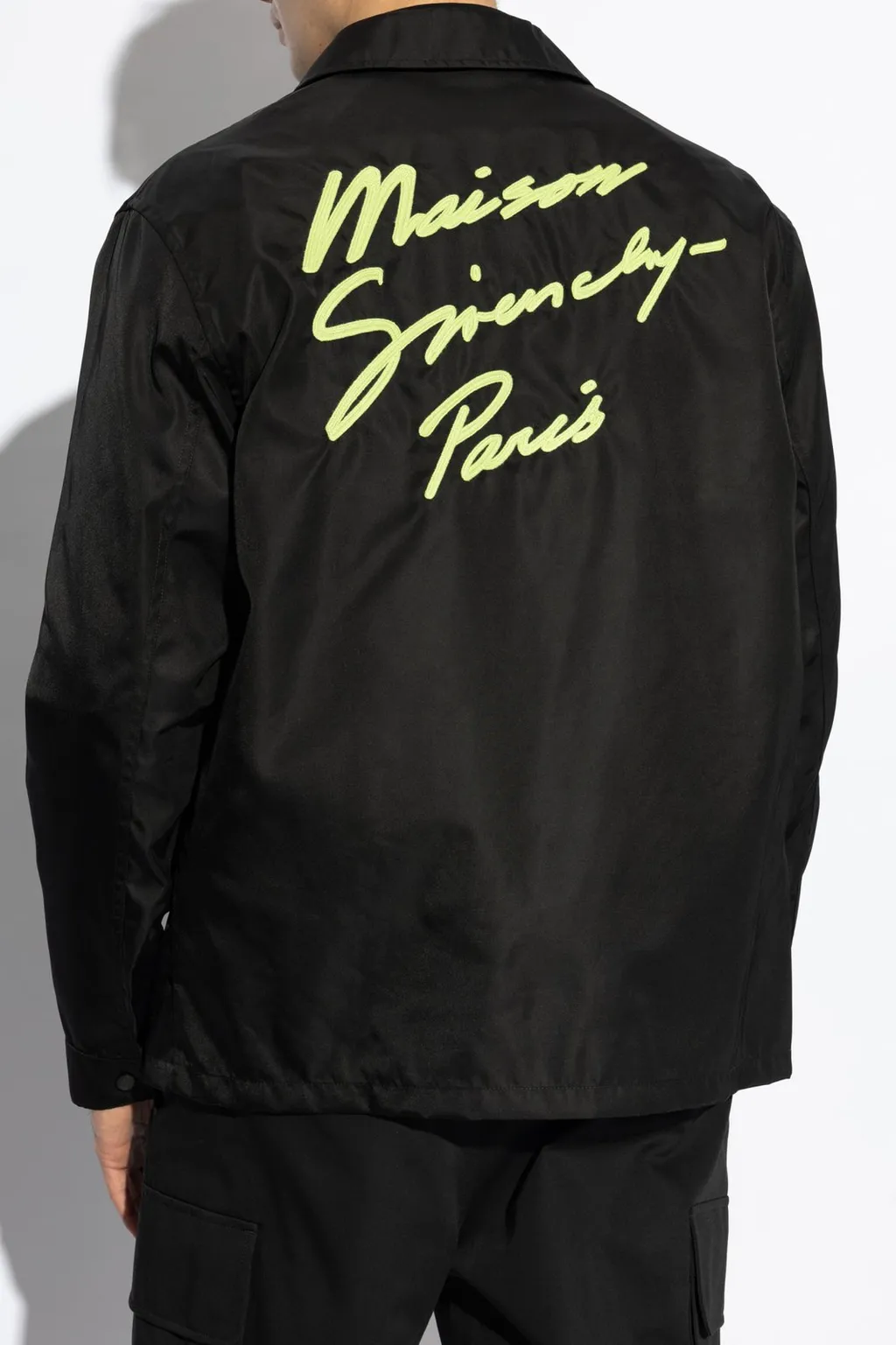 Givenchy Logo Embroidered Button-Up Jacket