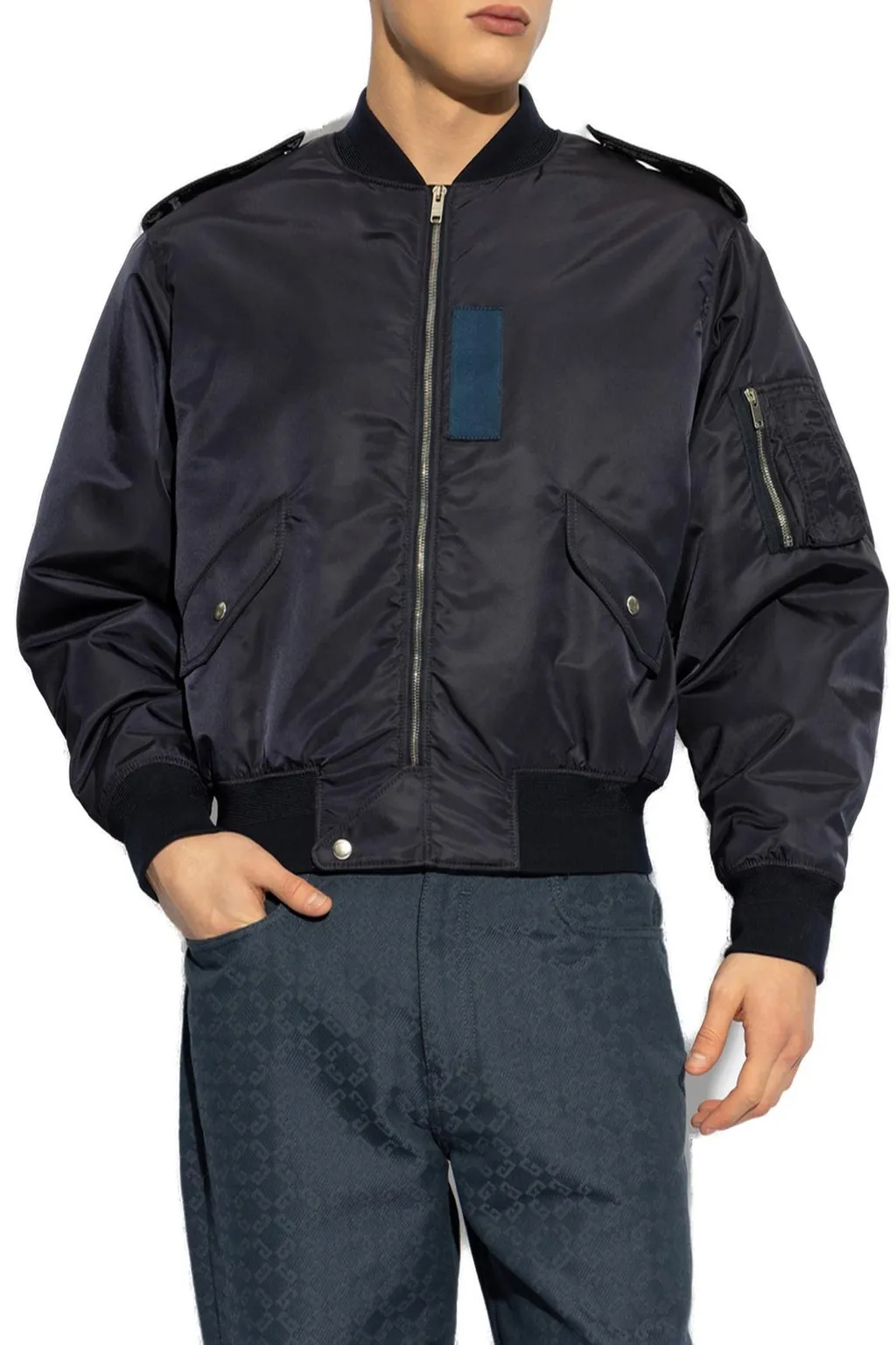 Givenchy Medallion Embroidered Bomber Jacket