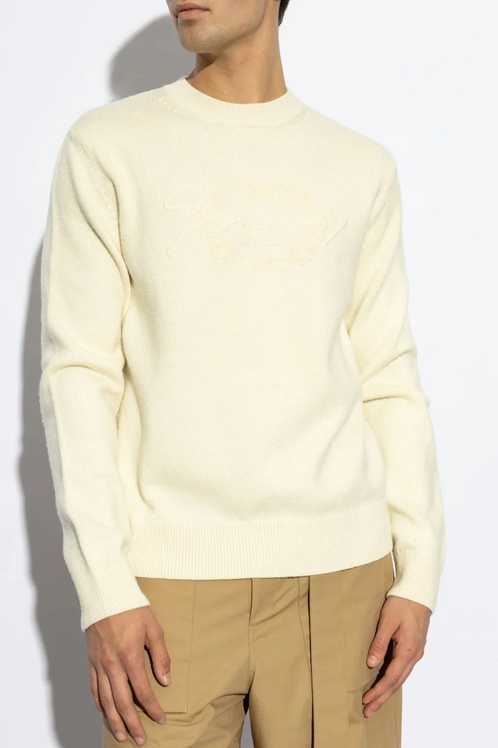 Givenchy Logo Embroidered Knit Sweater