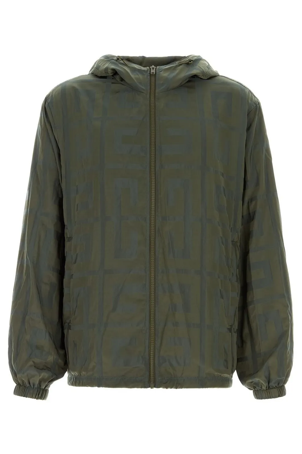 Givenchy 4G Pattern Hooded Windbreaker