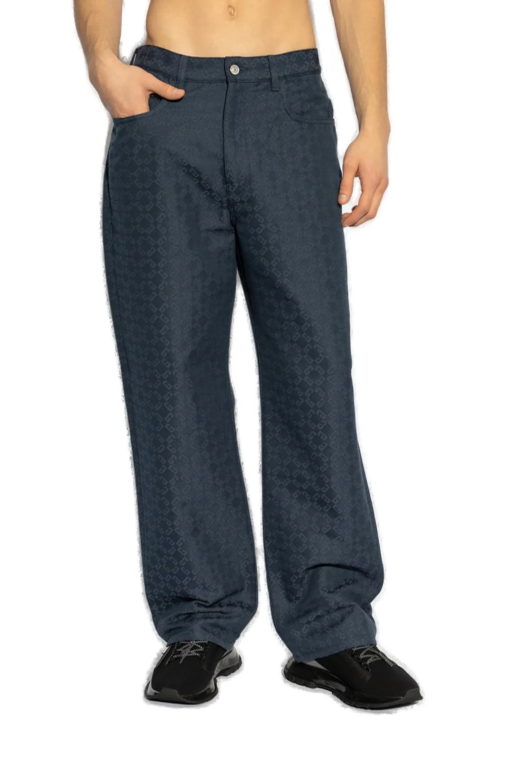 Givenchy Monogram Straight-Leg Jeans