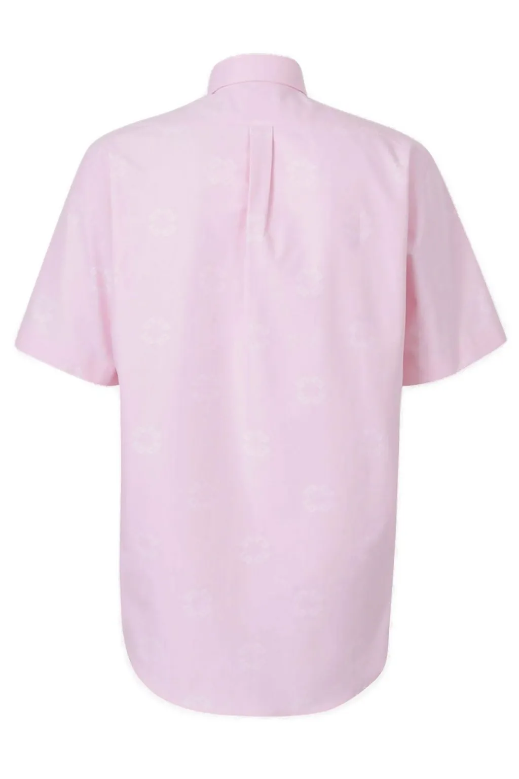 Givenchy Logo Jacquard Short-Sleeved Shirt