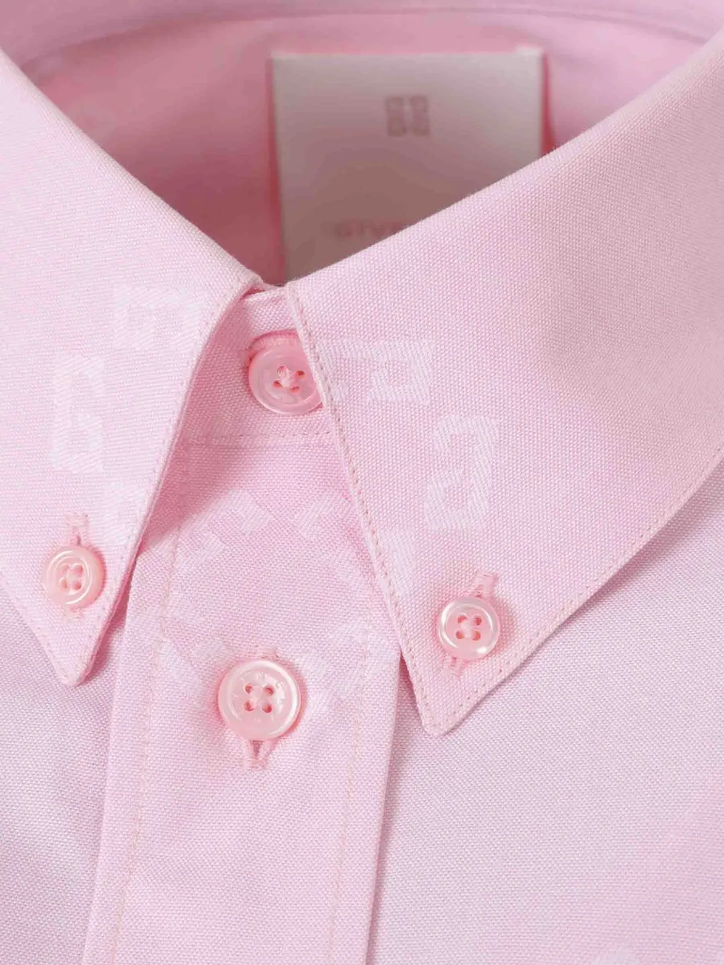 Givenchy Logo Jacquard Short-Sleeved Shirt