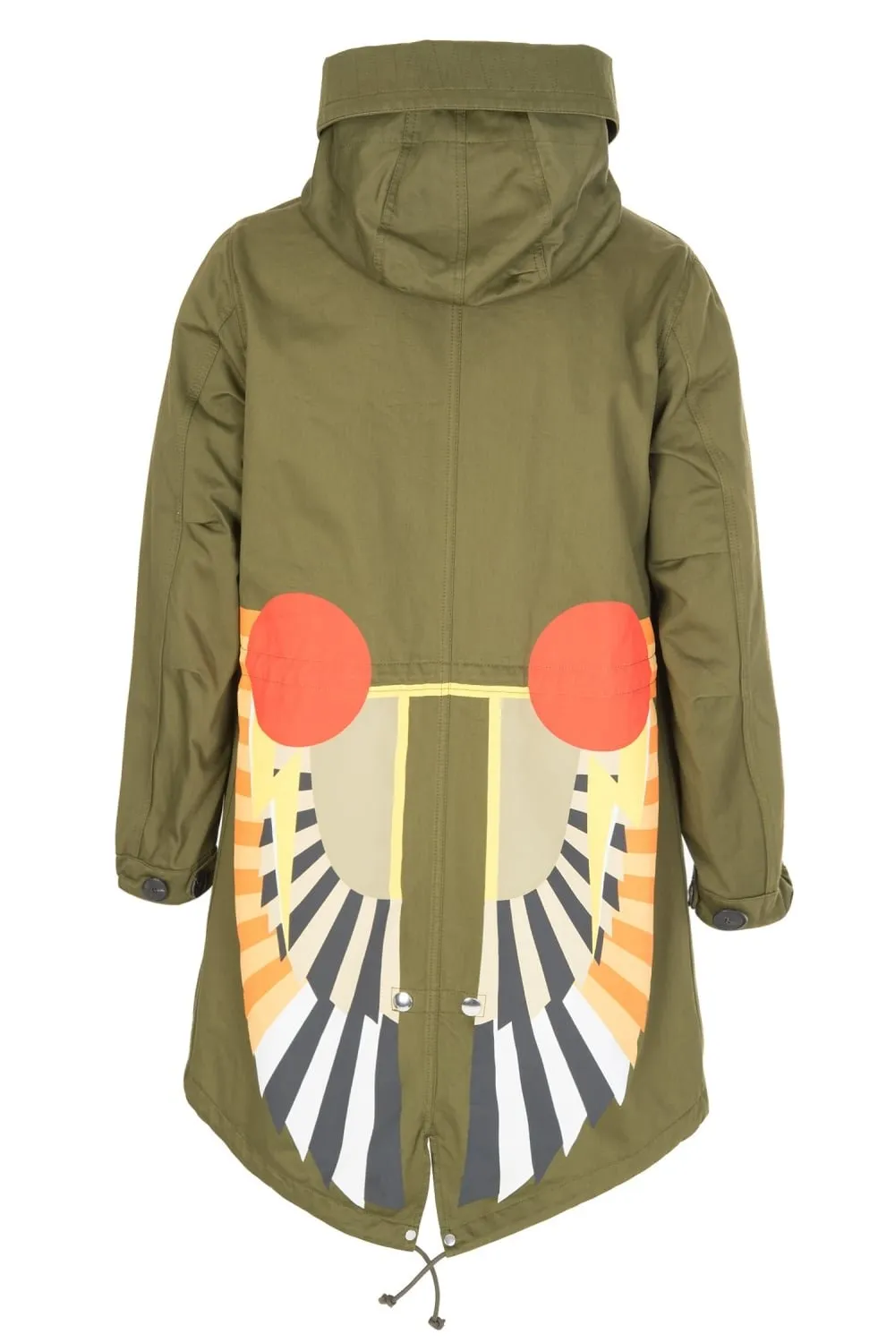 Givenchy Printed Hooded Parka