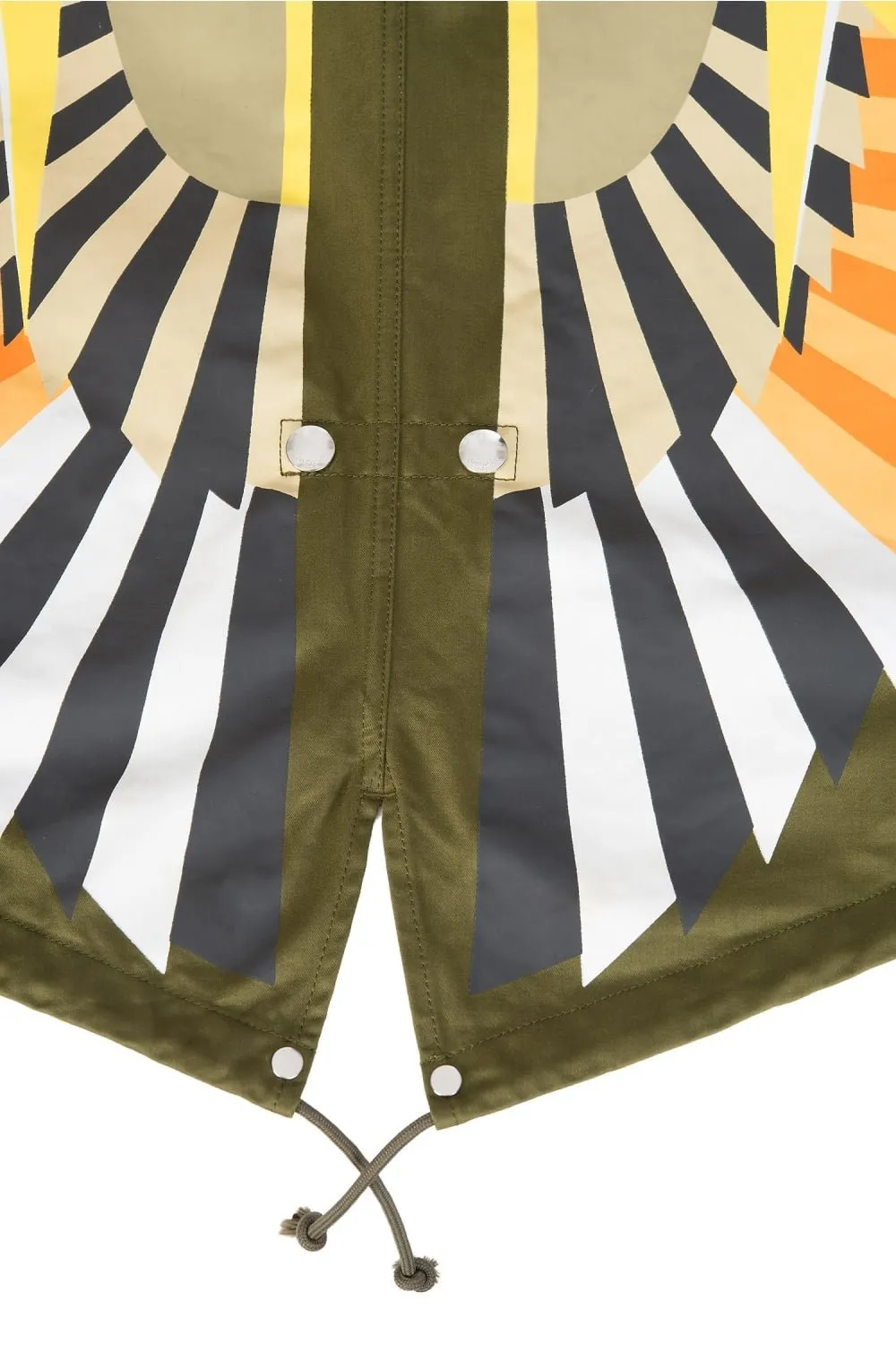 Givenchy Printed Hooded Parka