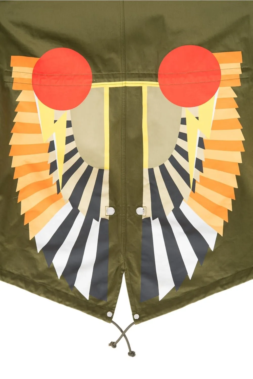 Givenchy Printed Hooded Parka