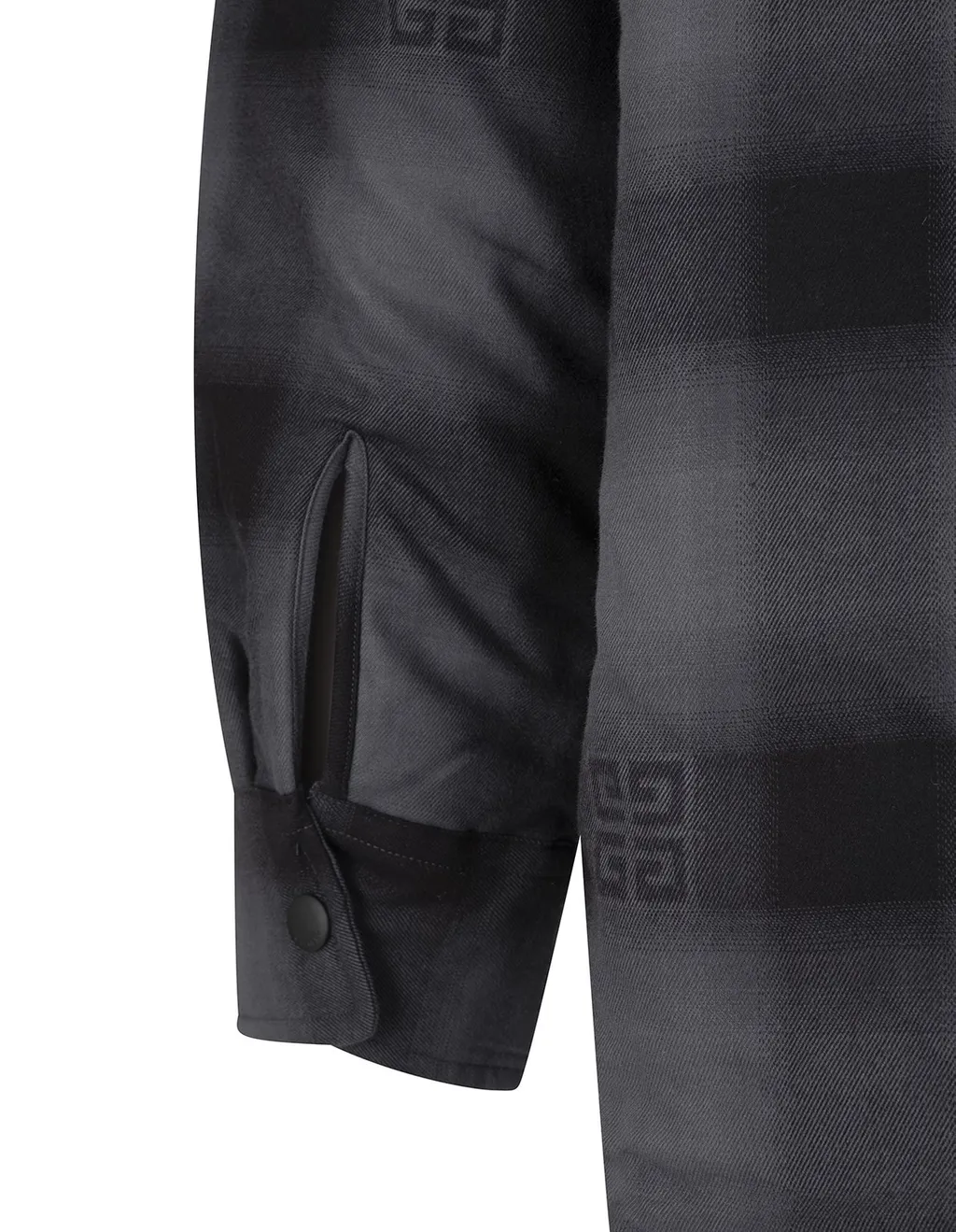 Givenchy Checked Collared Long-Sleeved Shirt