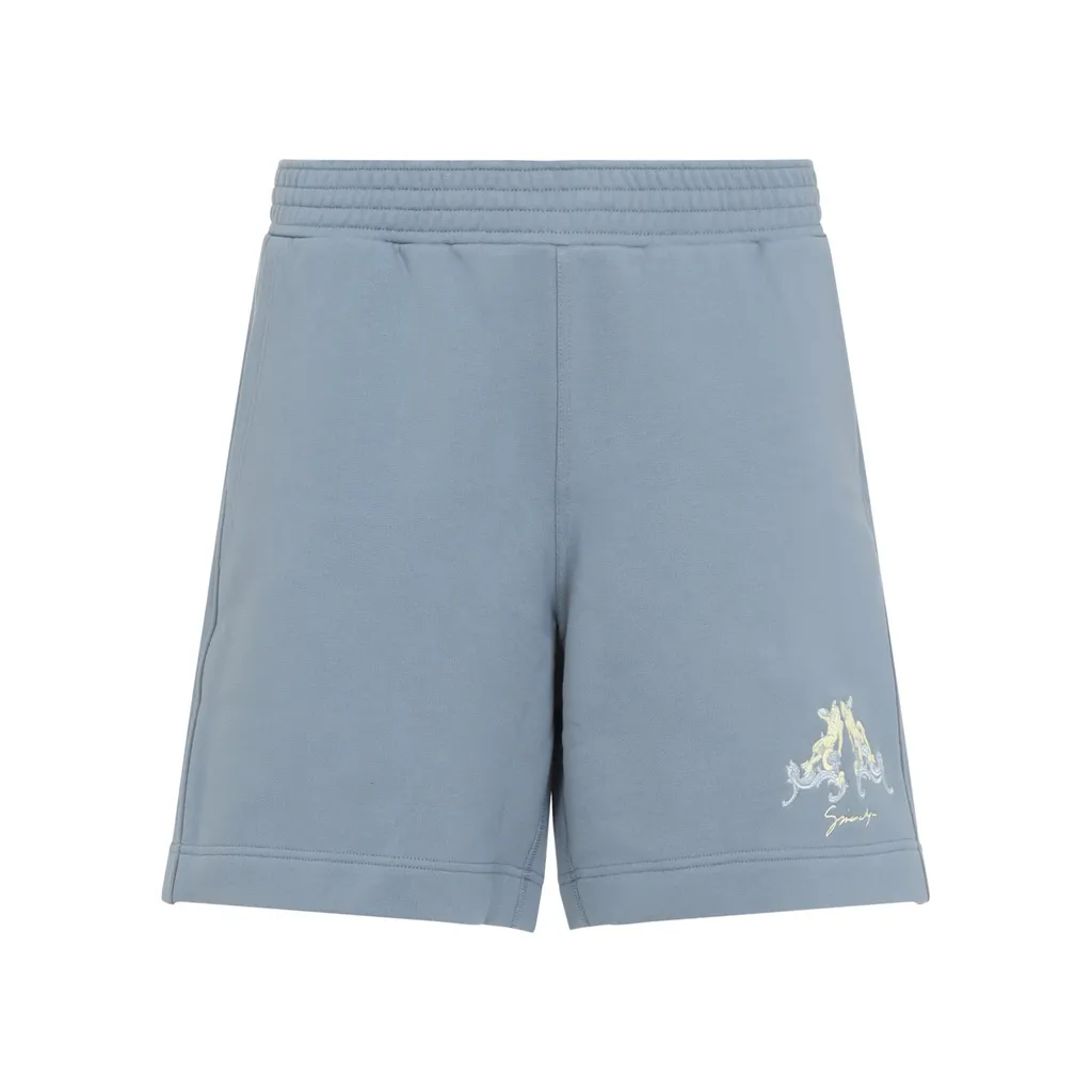 Givenchy Logo Embroidered Bermuda Shorts