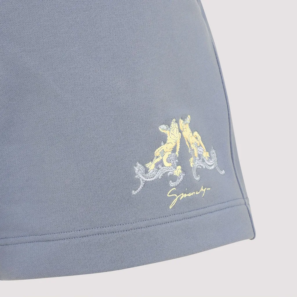 Givenchy Logo Embroidered Bermuda Shorts