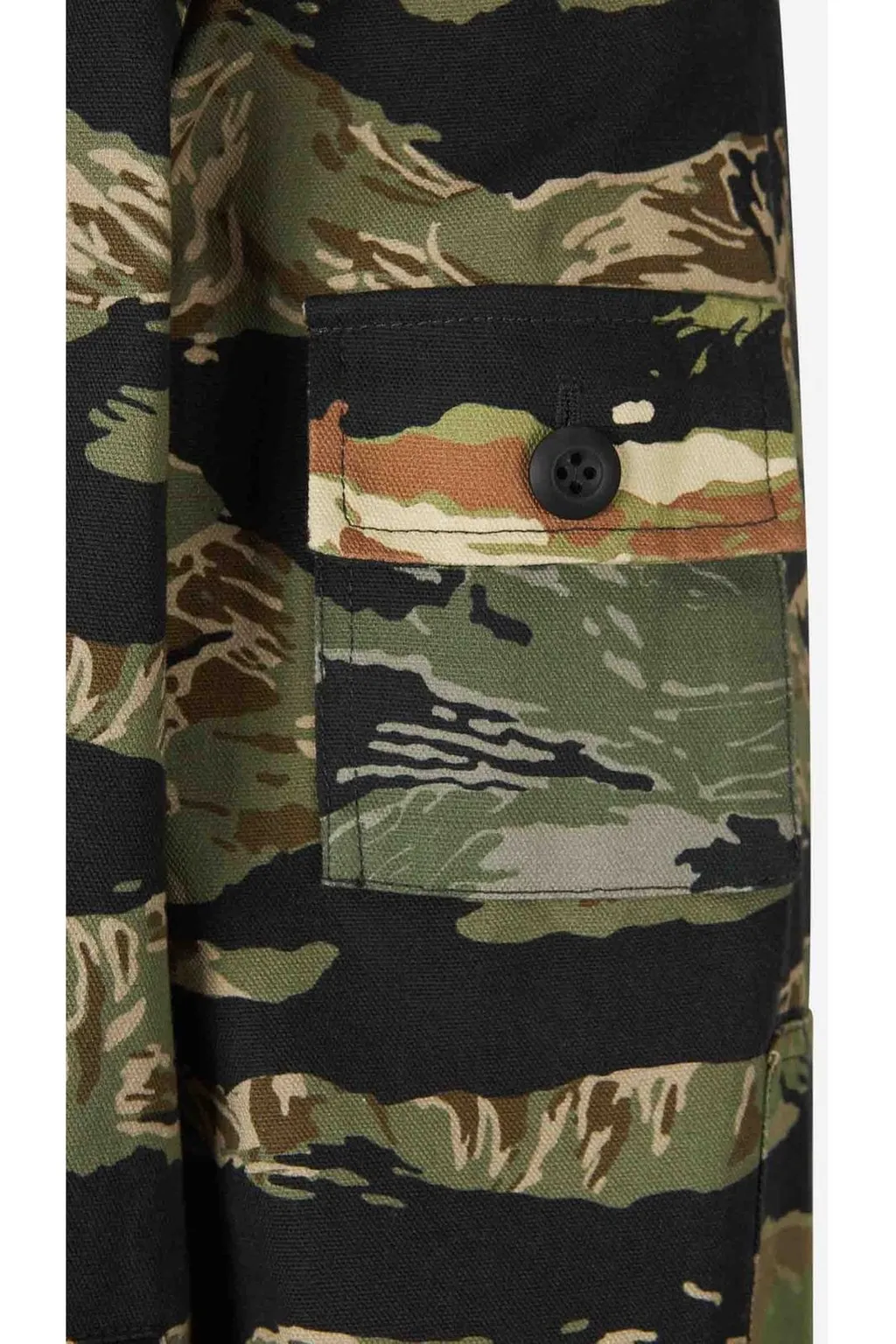 Givenchy Camouflage Printed Windbreaker Jacket