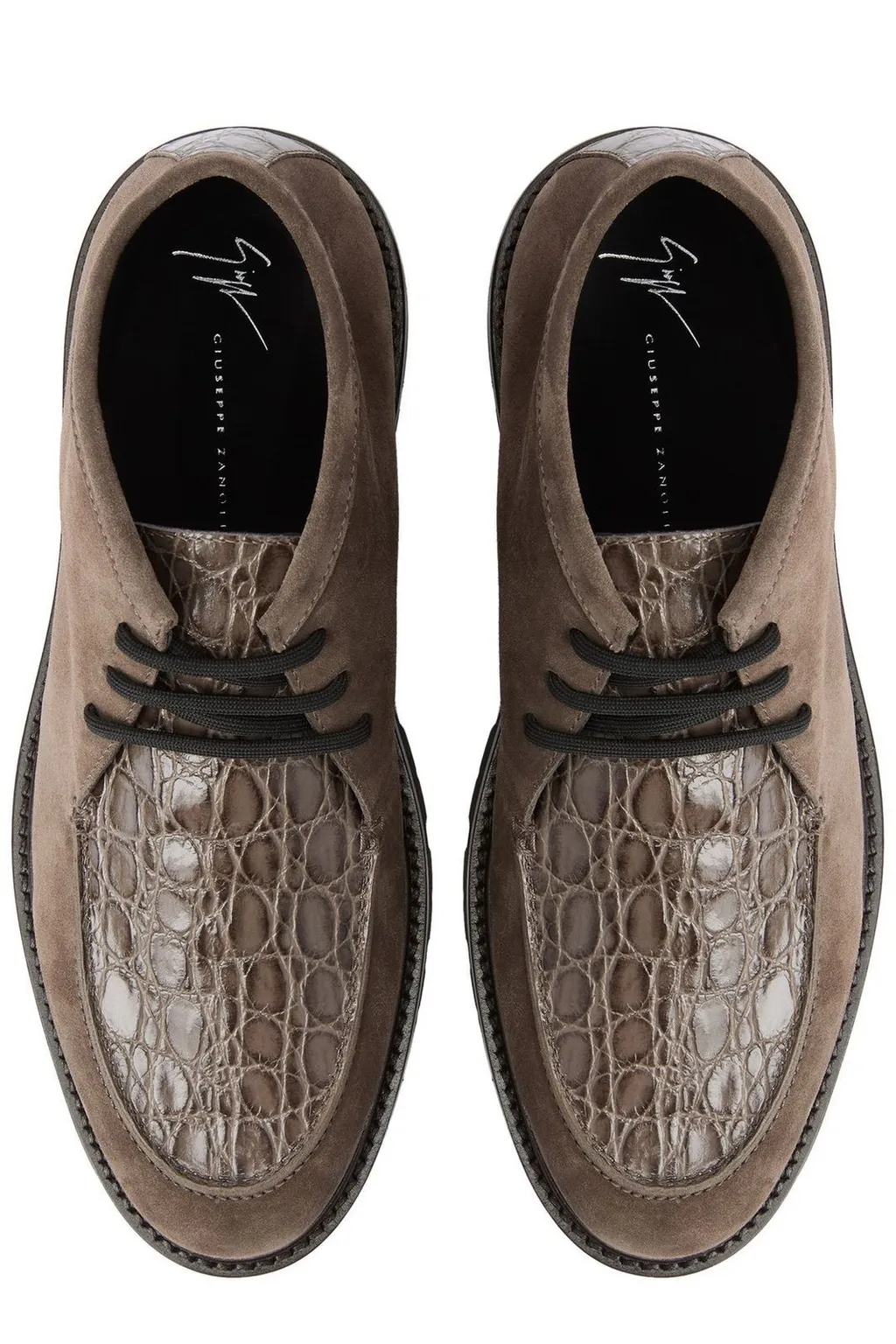 Giuseppe Zanotti Rivaux High Lace-Up Boots