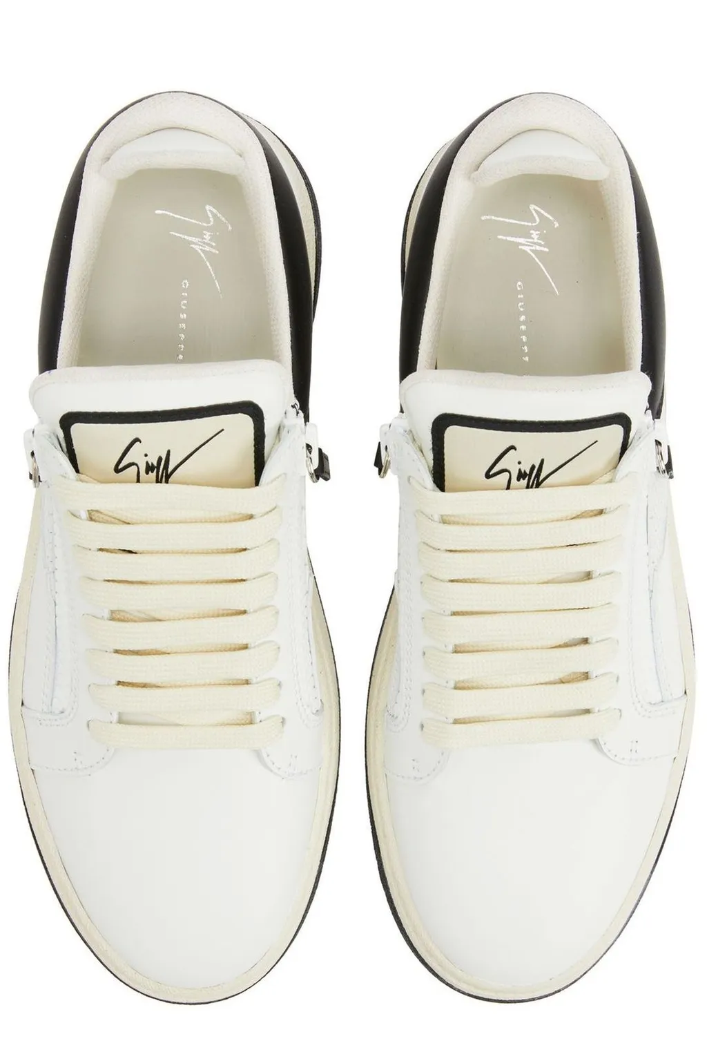 Giuseppe Zanotti Gz 94 Zip Detail Low Top Sneakers