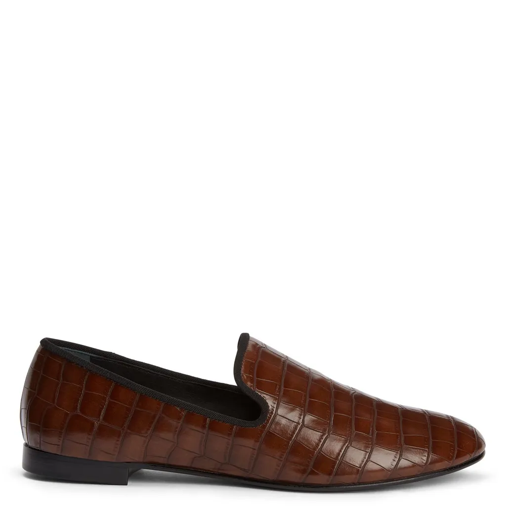 Giuseppe Zanotti Seymour Embossed Loafers