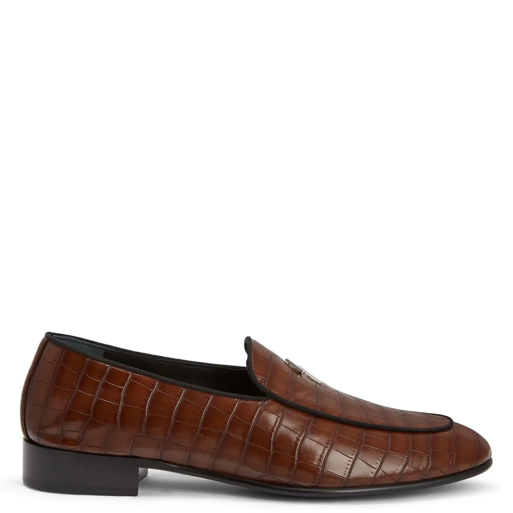Giuseppe Zanotti Rudolph Embossed Loafers