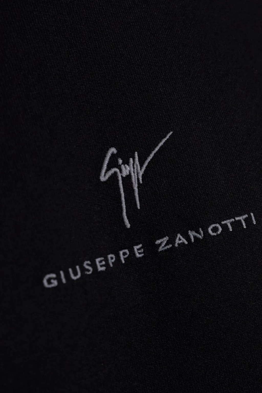 Giuseppe Zanotti Lr-62 Logo Embroidered Jersey T-Shirt
