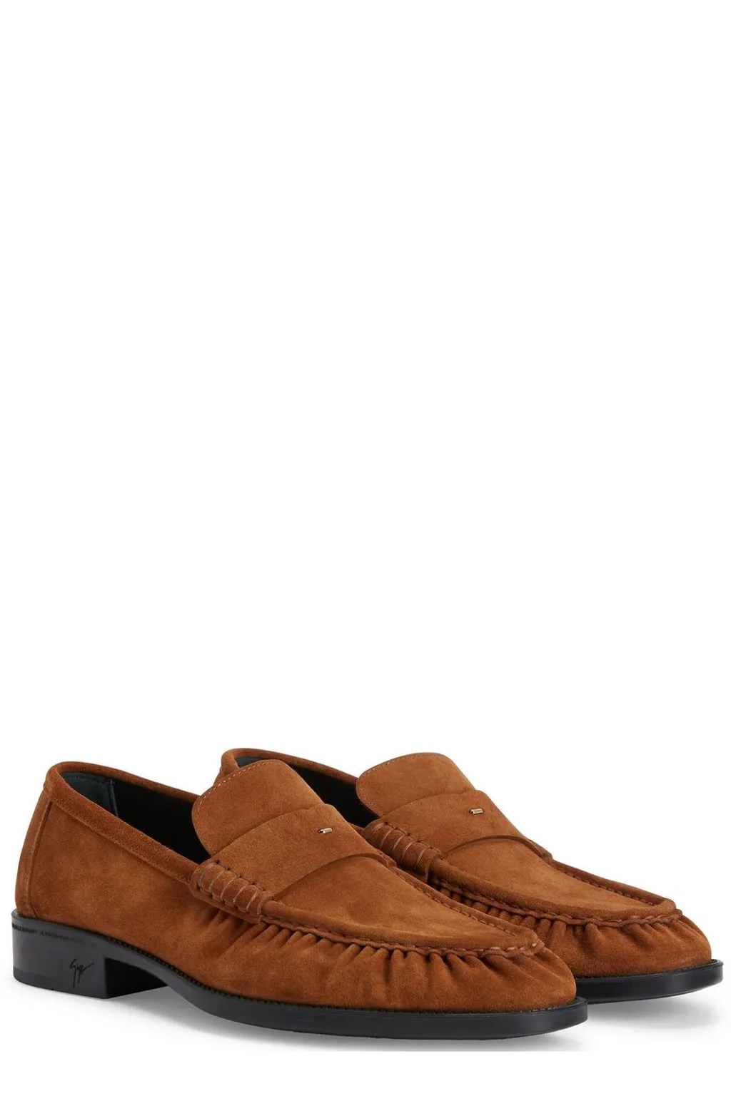 Giuseppe Zanotti Weeston Gathered Loafers