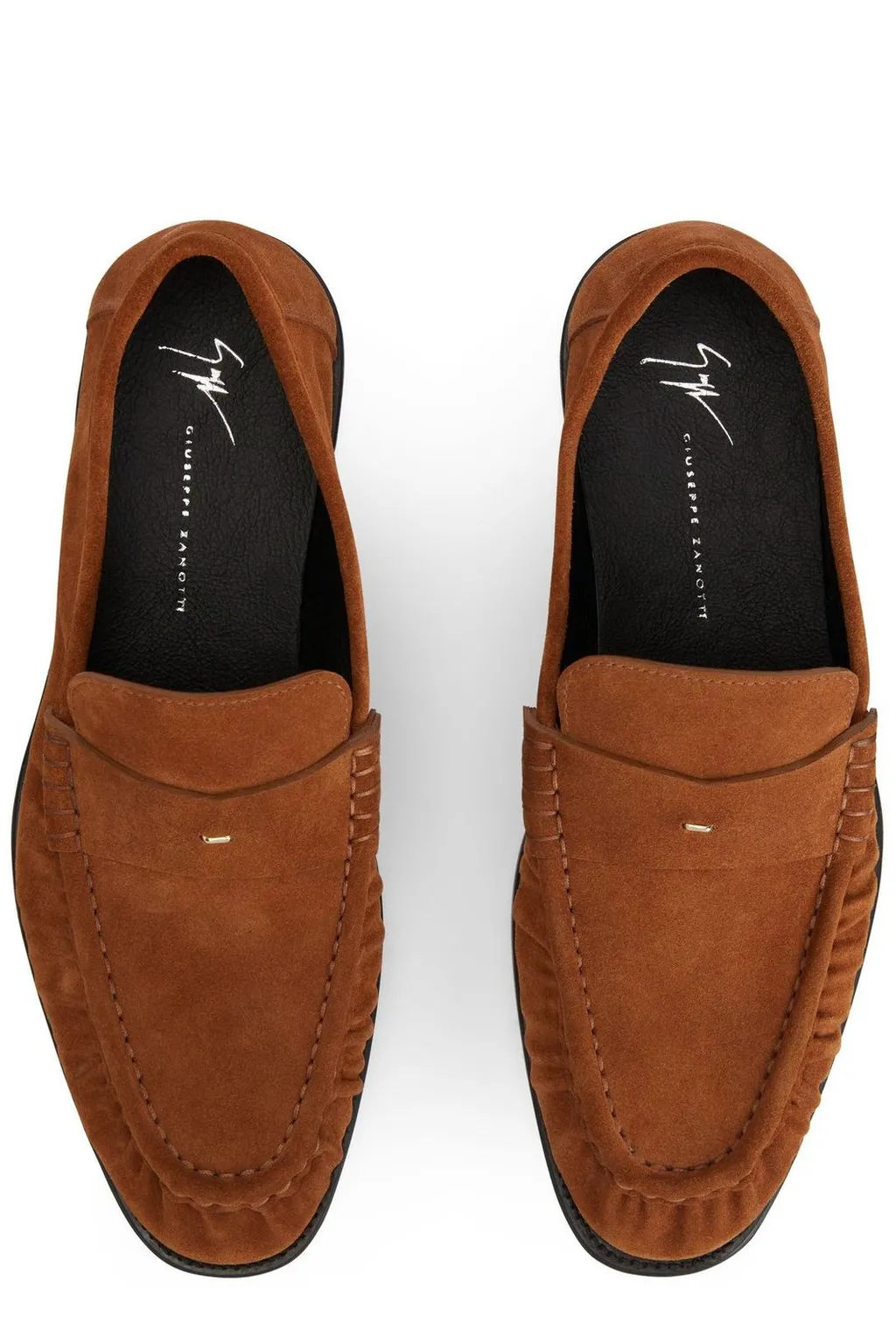Giuseppe Zanotti Weeston Gathered Loafers