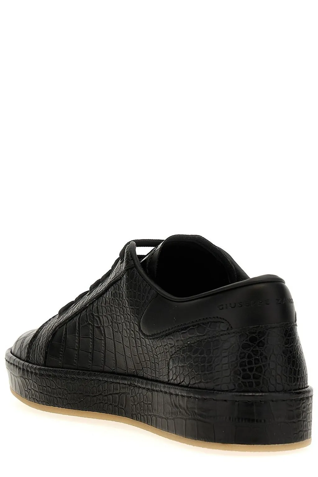 Giuseppe Zanotti Gz-City Embossed Lace-Up Sneakers