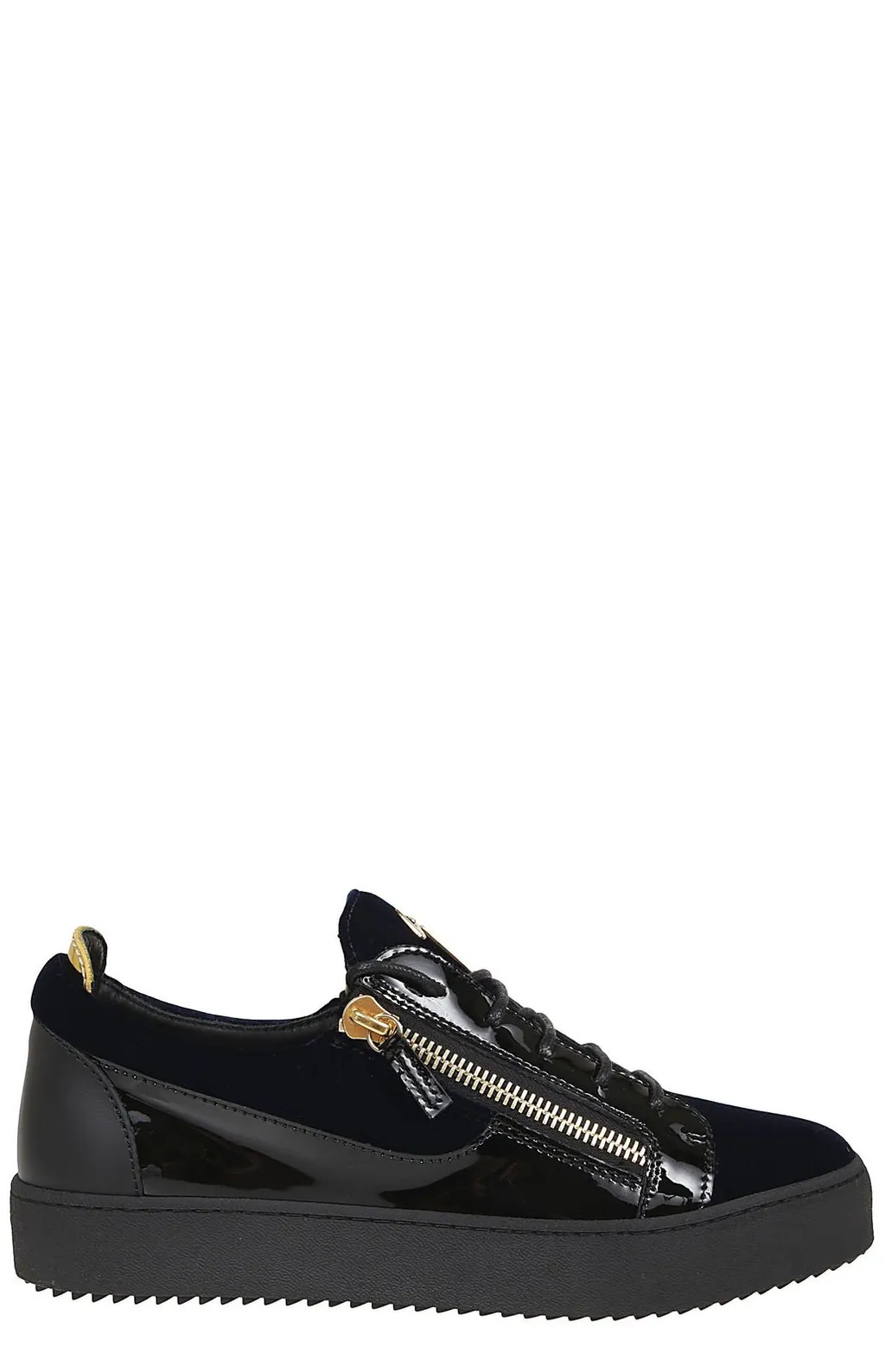 Giuseppe Zanotti Frankie Zip-Detailed Lace-Up Trainers