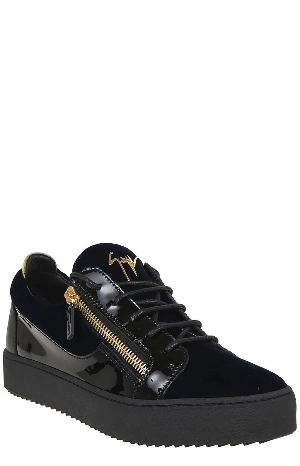Giuseppe Zanotti Frankie Zip-Detailed Lace-Up Trainers