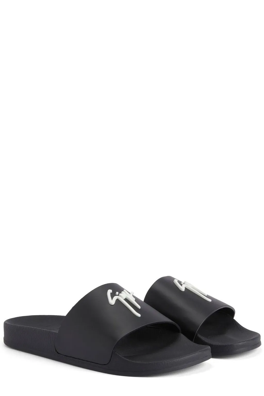 Giuseppe Zanotti Brett Embellished Slip-On Slides